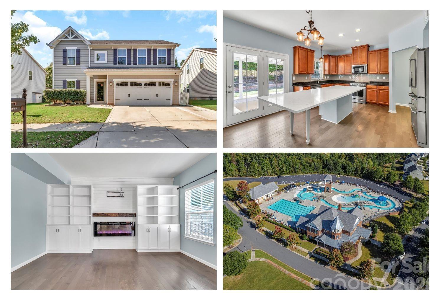 Discover your next chapter of comfort and community in the heart of the highly-regarded Massey neighborhood —where this stylish, sun-filled home at 1098 Kings Bottom Dr invites you to live your best life while all offers are considered!
Step inside this inviting 2,256 sq ft residence built in 2014, featuring 4 bedrooms and 2½ baths. The open-concept main floor welcomes you with rich laminate and tile flooring, a cozy family room with a fireplace and a seamless flow into the eat-in kitchen. Here you’ll find ample counter space and storage — perfect for everyday living or entertaining. Upstairs, you'll enjoy brand new carpet with the primary suite is a retreat with a private bath and a generous upgraded walk-in closet, while three additional bedrooms offer flexibility for family, guests or a home office. 
Outside, enjoy a covered rear porch and fenced backyard that invite relaxation and summer barbecues. This home also includes a two-car attached garage and access to the clubhouse, pool, playgrounds, walking trails and other community amenities. 
Located less than 2 miles from top-rated schools and with convenient access to shopping, dining and major roadways, this home delivers both lifestyle and location. 
Why you’ll love it:
- Move-in ready with modern build and no major updates needed
- Thoughtfully designed to balance private and shared spaces
- Strong neighborhood and school reputation — a smart long-term move
- Community amenities that support an active, neighborly lifestyle
Don’t miss your chance to call this quality home your own in one of Fort Mill’s most sought-after neighborhoods. Schedule a showing today and bring your best offer!