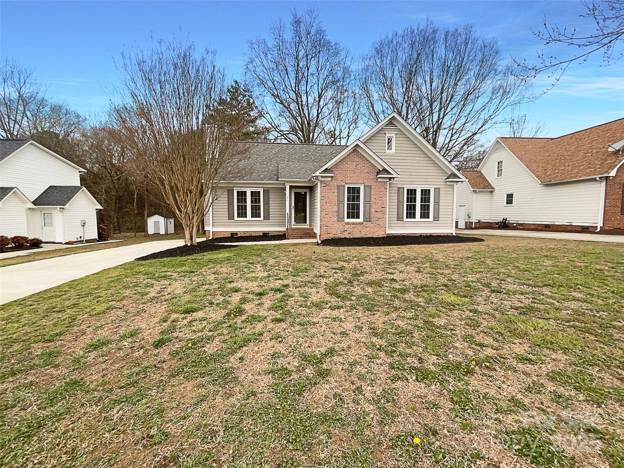 100-Day Home Warranty coverage available at closing Seller may consider buyer concessions if made in an offer. Welcome to this fabulous area! This home has Fresh Interior Paint. A fireplace and a soft neutral color palette create a solid blank canvas for the living area. Step into the kitchen, complete with an eye-catching stylish backsplash. You won’t want to leave the serene primary suite, the perfect space to relax.  The primary bathroom features plenty of under-sink storage waiting for your home organization needs. The backyard is the perfect spot to kick back with the included sitting area. Hurry, this won’t last long!