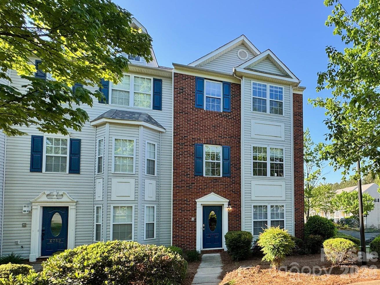 Welcome to 6748 Mountain Majesty Way, a beautifully maintained corner-unit townhome in the highly sought-after Tanners Creek community of Huntersville. Offering 3 bedrooms, 2.5 bathrooms, and a thoughtfully designed layout, this move-in-ready home perfectly blends comfort, style, and functionality.

The bright, open-concept main level is filled with natural light and provides an inviting space for both everyday living and effortless entertaining. At the heart of the home, the well-appointed kitchen features modern appliances, ample cabinetry, generous counter space, and a large center island that seamlessly connects to the dining and living areas.

Upstairs, you'll find a spacious primary suite complete with a walk-in closet and private en-suite bath. Two additional bedrooms offer flexibility for guests, family, or a home office, with elegant French doors connecting the spaces to create a versatile layout that can easily adapt to your needs. A generous loft area provides even more possibilities, making it ideal for a media room, playroom, fitness area, or work-from-home setup.

Step outside to the private second-floor deck, the perfect place to enjoy your morning coffee, unwind in the evening, or entertain guests while taking in the elevated views. Additional features include an attached garage and ample storage throughout.

Residents of Tanners Creek enjoy access to community amenities, including a pool and park, while benefiting from a prime Huntersville location close to shopping, dining, parks, and major highways. Just minutes from Lake Norman, you'll have easy access to boating, recreation, and all the lifestyle amenities this vibrant area has to offer.

Don't miss this opportunity to own a beautifully maintained home in one of Huntersville's most convenient and desirable communities.