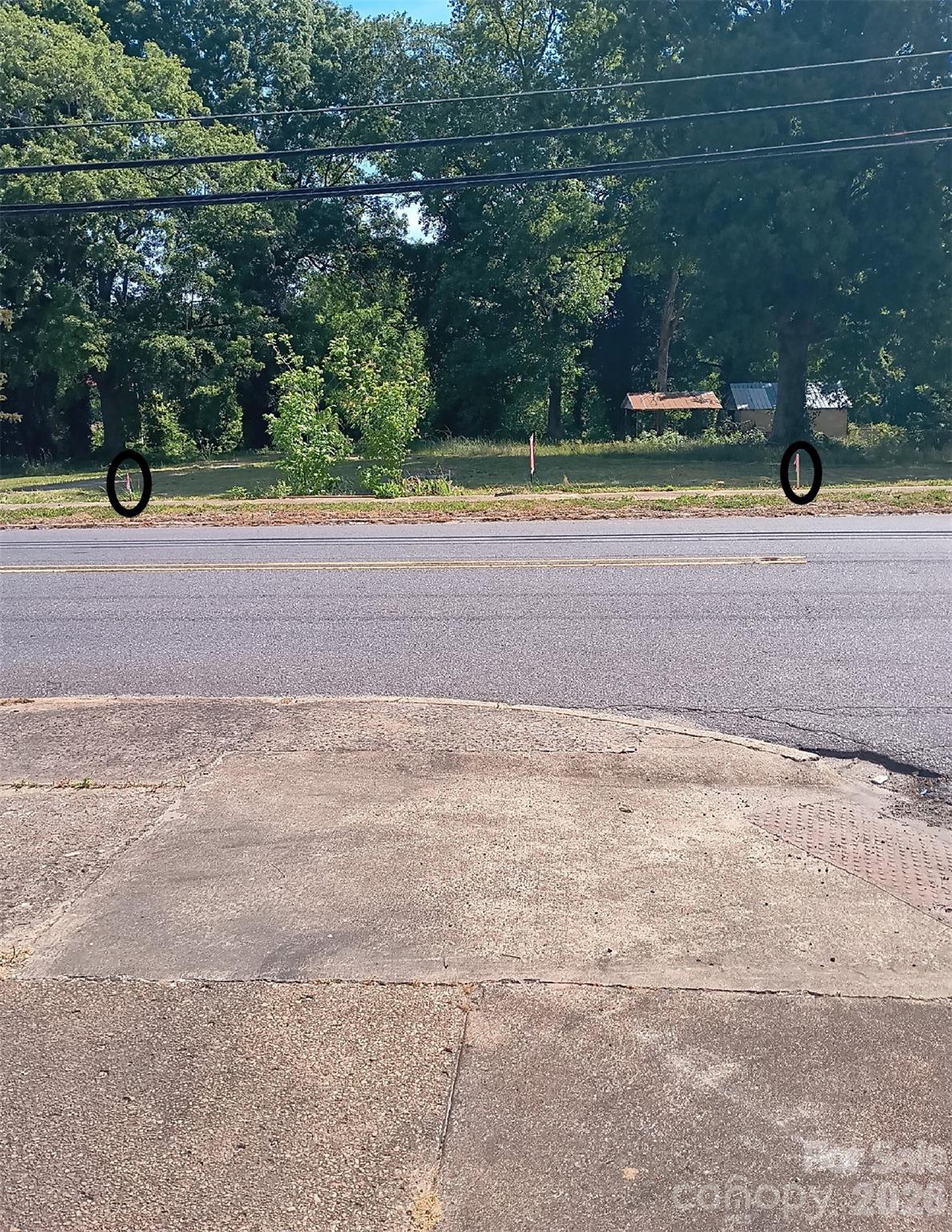 .591 Acre +/- in downtown Cherryville with great potential for an Investor/Builder or for someone to build a custom home.  City of Cherryville will assign an address to this lot at time of purchase.  Water and Sewer is available at street, tap fees required.There is an old free-standing lean-to on property that straddles the property line that will need to be removed.
Lot 3 is also available for purchase.