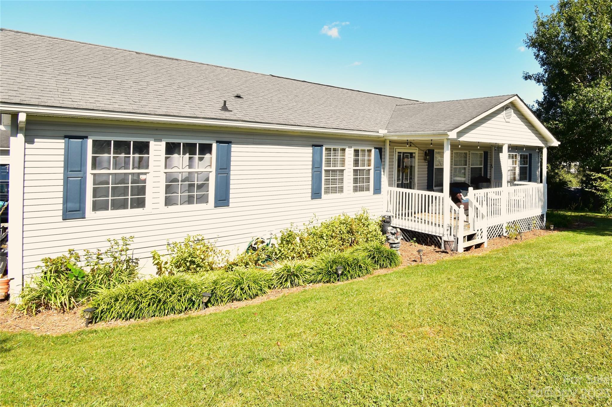 Great 1-Level Home On Cul-De-Sac In English Estates!  SELLER MOTIVATED!  PRICE REDUCED TO HELP COVER NEEDED COSMETIC REPAIRS, 3 Bedrooms, 2 Full Baths, Split Bedroom Design, 1620 SqFt, Huge Living Room With Fireplace & Built-In Cabinets & Ceiling Fan, Dining Room, Large Kitchen With Breakfast Bar & Island, Laundry Room With Pantry, Large Primary Bedroom With Crown Molding & Ceiling Fan & Walk-In Closet, Large Primary Bath With Jetted Tub & Separate Shower & 2 Sinks & Water Closet, Large Covered Front Porch, Large Back Deck, Oversized Detached 2 Car Garage With Shop Area – Is Wired & Has Its Own Heat Pump With Air,  Utility Building, .62 Acre Landscaped Lot With Plum & Apple & Pear Trees.  This Home Does Need A Few Cosmetic Updates.  Located Very Close To Grocery Stores, Restaurants, Shopping, Blue Ridge Parkway, I-40 & I-26.
