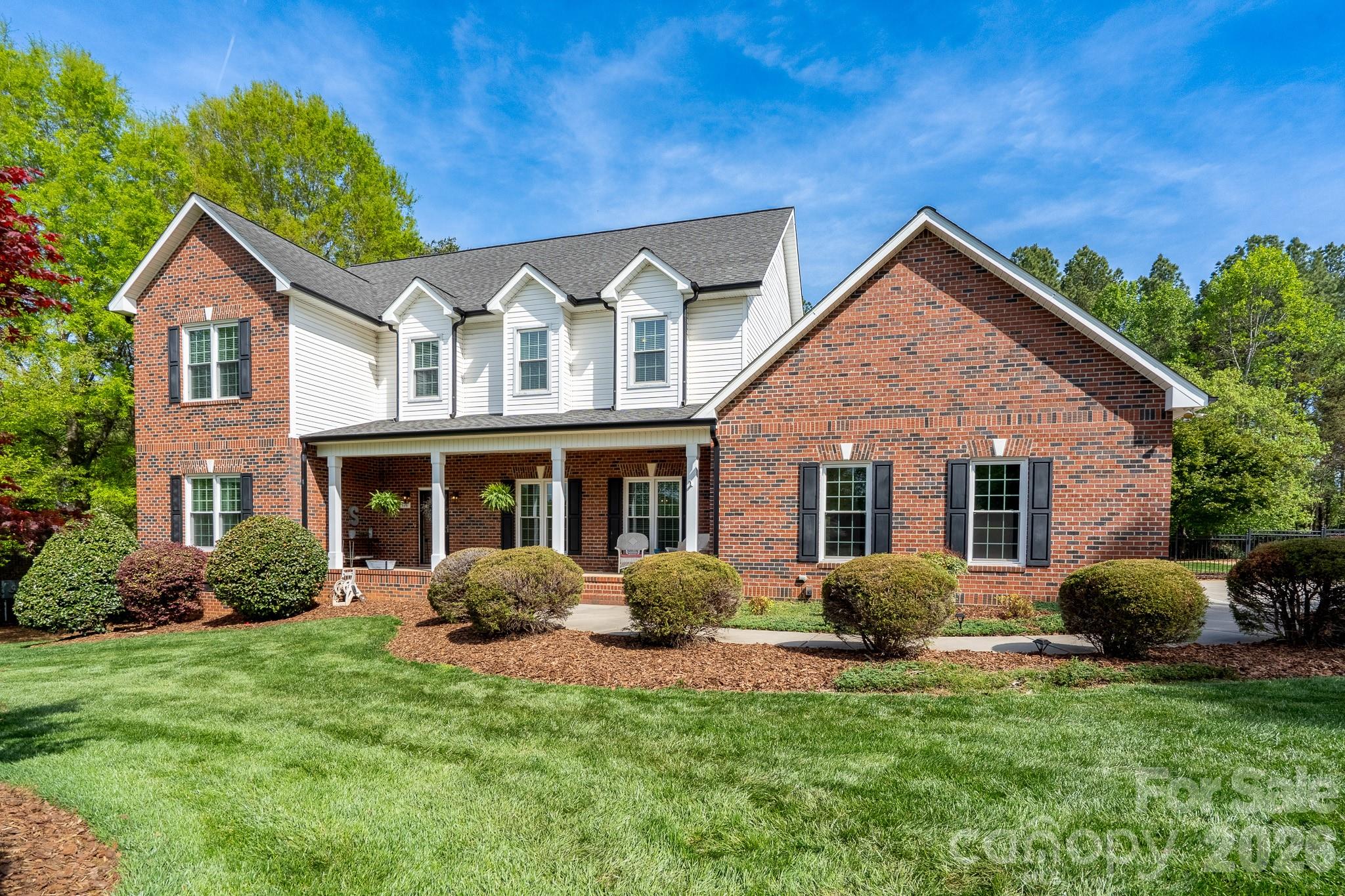 Here's the one you've been waiting for!!  This well maintained, 4 bedroom and 3.5 bath home sits on a large manicured 0.69-acre lot.  The large deck and screen porch overlooking the fenced in backyard is a perfect space to unwind after work or to throw your weekend parties.  Inside the home the main level features Australian Cypress hardwood floors and custom crown molding along with new Pella windows.  A separate living room (could be converted to a home office), family room with gas logs and breakfast area with French doors leading to the back deck. The large kitchen features corian countertops, stainless steel appliances, wine fridge and walk-in pantry.  The current "office nook" just off the kitchen, could easily be a 2nd walk-in pantry.  Finishing up the main level is a large formal dining room and 1/2 bath.  The upper level consists of 4 bedrooms including the primary with primary bath, 2 other full bathrooms and laundry room.  Australian Cypress hardwood floors are in the upstairs hallway and 2nd bedroom.  The 3-car garage gives you plenty of room for all your vehicles, golf cart or provides extra storage.