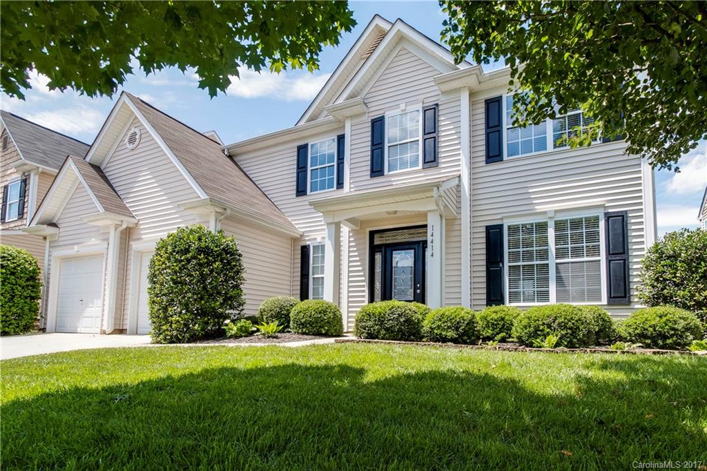 Amazing home in the much sought after Steel Creek Landing.  5 bedrooms 2.5 bathrooms with gorgeous ceramic tile wood floors throughout the ground floor.  Kitchen is lovely with granite counter tops and stainless steel appliances.  French doors to the master suite complete with trey ceilings and a oasis bathroom and huge walk in closet.  Backyard is amazing with a privacy fence, oversized concrete patio and retaining wall with beautiful garden  The child's play set and out building can remain.