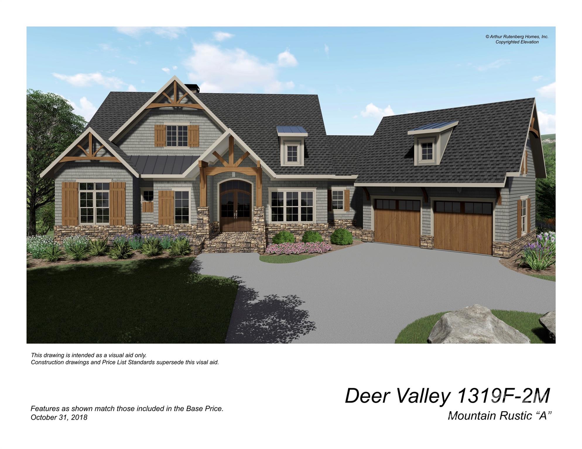 Welcome to the beautiful Deer Valley model built by AR Homes.  The modern marvel is a 3 bedroom with 3.5 bathrooms incorporated into approximately 3,331 sf of living area.  You can work with AR Homes to modify the plan to meet your needs.  The pricing of the home will vary depending on the choices you make and this listing price is based upon specific assumptions made in their quote which is included in the listing documents available to your agent.  You must purchase the lot from the Seller which is showing in the MLS under #4220108.  This is a beautiful gated subdivision, Cul-de-sac lot with great potential views.  Rhododendron and Mountain Laurel galore.  Paved roads with beautiful wooded areas along the way. Storm sewers already in place.  Underground utilities and natural gas are available. Club house is remote on 10+ acres along Mills River.  Great for events, camping, barbecuing and fishing.  Convenience is awesome being just approximately 5 minutes from Ingles Supermarket and a new Publix under construction.  10 Minutes to Sierra Nevada Brewery, 15 minutes to the airport, 25 minutes to Hendersonville and Brevard and about 35 minutes to Downtown Asheville.  Build your dream home in the mountain paradise.  The Mills River area offers some of the finest trout streams, camping, hiking and mountain biking in the WNC area.