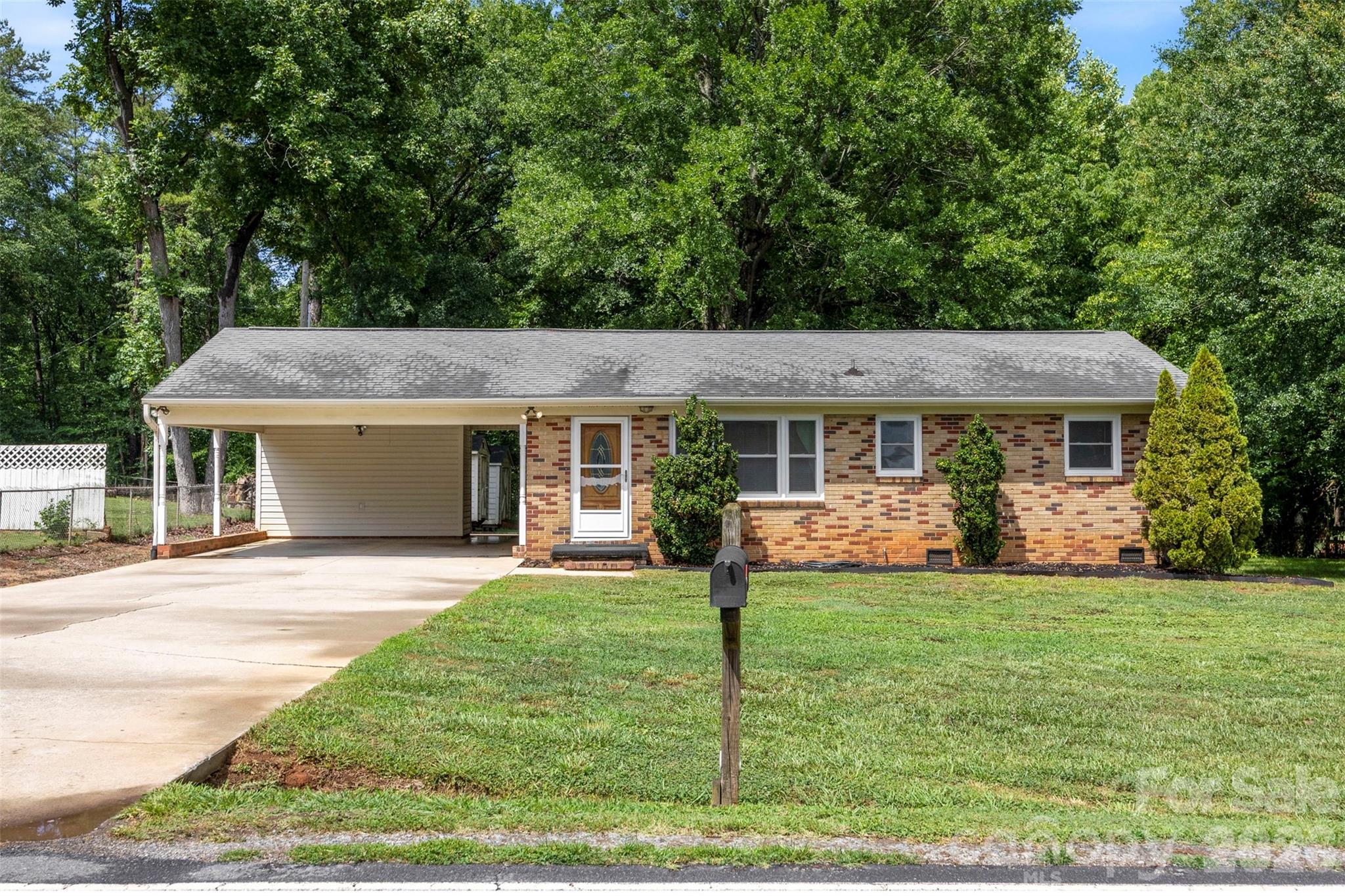Welcome home to this well-maintained brick ranch in a convenient Dallas location. Offering 3 bedrooms and 1 full bath, this charming home features beautiful hardwood floors, a functional one-level layout, and pride of ownership throughout. Major updates provide peace of mind, including a heat pump installed in 2020, newer water heater, full septic system replaced in 2025, and the roof replaced following the most recent hail storm. Whether you're a first-time buyer, downsizing, or looking for a solid investment property, this move-in-ready home offers comfort, durability, and value. Enjoy the simplicity of ranch-style living with plenty of outdoor space and easy access to Dallas, Gastonia, and surrounding amenities.