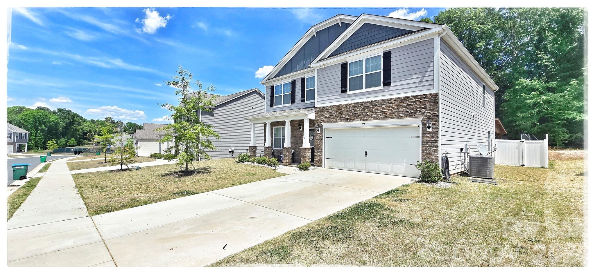 Property in Morgan Meadows Built Only 4 Years Ago! Only 16 Miles To I-485. Four Ample Sized Bedrooms And Loft On The Upper Level. Abundant Storage Throughout. Generous Size Fenced Back Yard With Covered Patio Ready For Gathering With Family And Friends.