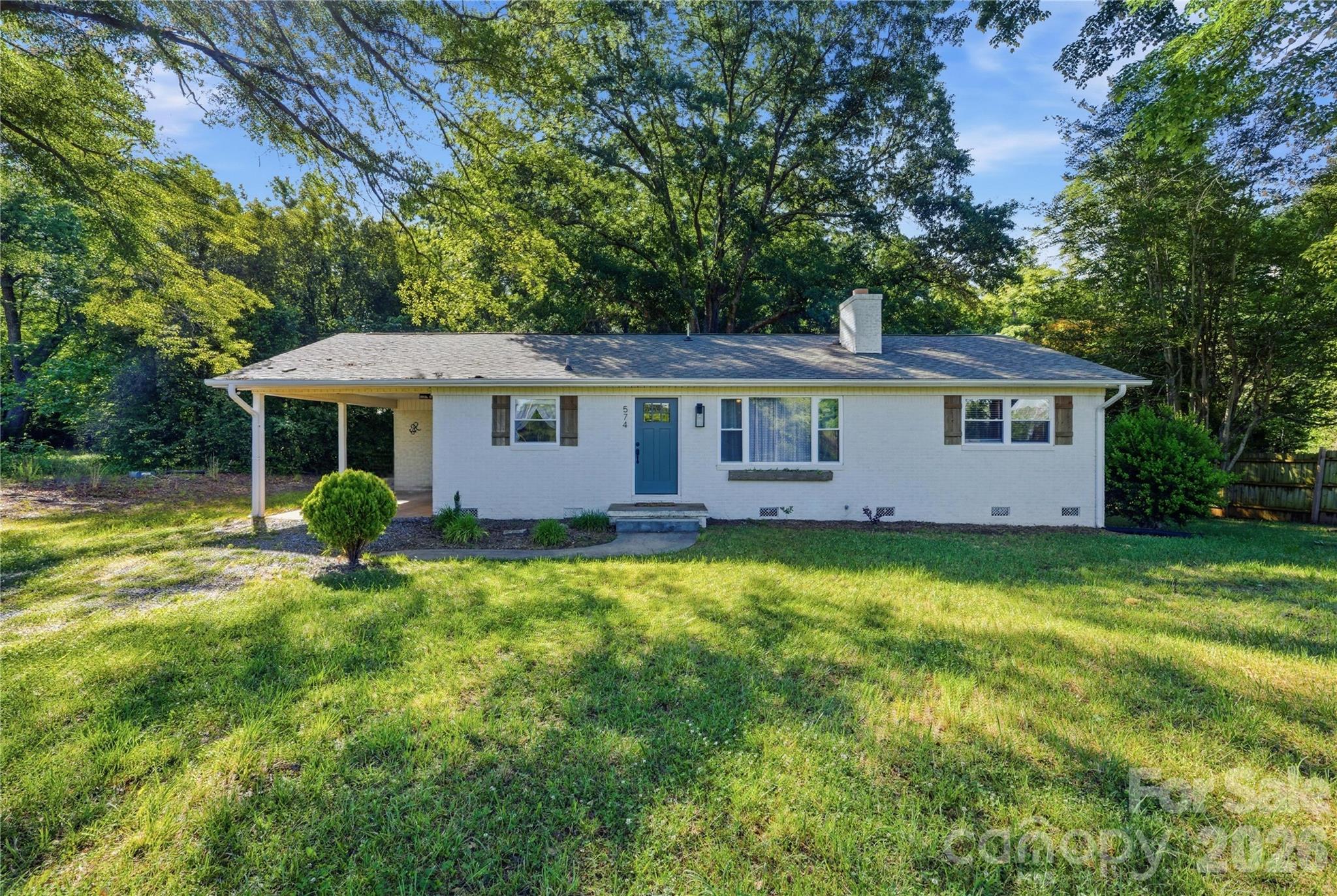 Charming 3-bedroom, 2-bath home situated on a 0.70-acre lot with mature hardwood trees offering a private, peaceful setting. Home was updated approximately 3 years ago and features new gutters, exterior doors, windows, flooring, fixtures, and updated wiring. Move-in ready with a blend of modern updates and natural surroundings. Ideal for buyers seeking space, comfort, and convenience.