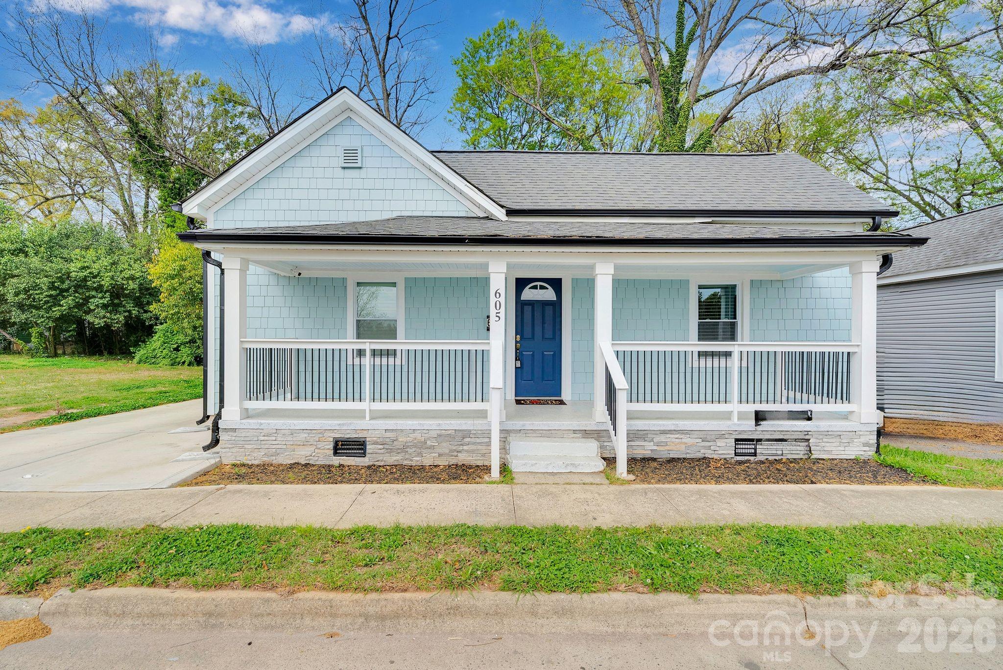 Minutes from the heart of Downtown Gastonia and all it has to offer — this charming 2BR/1BA bungalow is the affordable opportunity you've been waiting for! At just $234,000 with NO HOA, this 1,112 sq ft one-story home checks all the boxes: updated roof, updated central air, cozy electric fireplace, and city water & sewer already in place. Priced to sell and ready for its next chapter — schedule your showing before someone else does!!