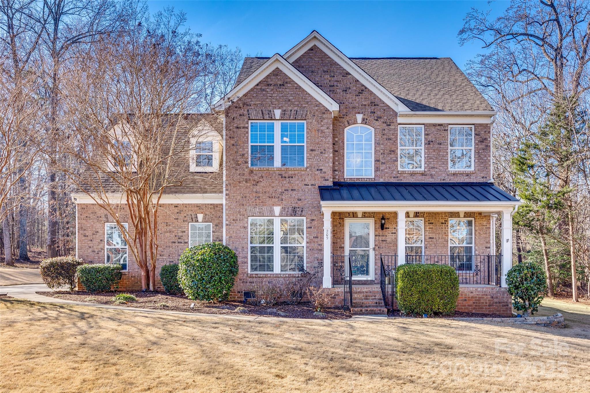 Welcome to your new home in the heart of beautiful Lake Wylie!  This stunning 3-story home sits on a private cul-de-sac, just over a 1/2 acre lot.  Enjoy the comfort of an open living space with the kitchen and breakfast nook that overlooks the living room, a formal dining room perfect for large gatherings. Immerse yourself in the bright, welcoming space adorned with brass fixtures/hardware in the kitchen and beautiful lighting.  Off the living room, sits an additional room that can be used as a playroom, extra office space, library, or reading room.  Exit to the spacious covered screened-in deck overlooking a warm weather oasis with an in-ground pool and fireplace. Spacious primary bedroom on the 2nd floor, 2 walk-in closets & full bath, 3 additional bedrooms and 2nd full bath.  Do not miss the bonus room on the 3rd floor. Approx 1.3 miles from Lake Wylie Marina behind Papa Doc's Shore Club. Roof over back screened-in porch was repaired and replaced after photography was completed.