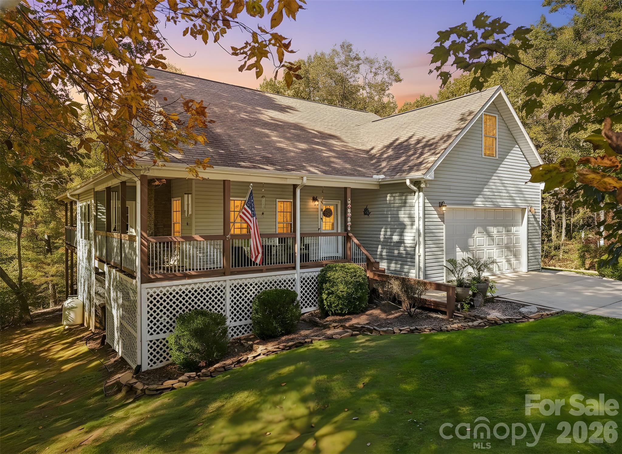 Elegant Flat Rock Retreat with Flexible Living | 4BR, 5BA | 1.49 Acres 

Tucked at the end of a quiet cul-de-sac, this beautifully appointed 3,814 sq ft home offers space, privacy, and comfort on a 1.49-acre setting just minutes from downtown Hendersonville and historic Flat Rock.

Inside, warm wood floors and thoughtful living spaces create an inviting main level with a spacious family room, well-appointed kitchen, and generous primary ensuite. A second main-level bedroom and full bath add flexibility for guests, work space, or convenient everyday living.

Upstairs offers two additional bedrooms, a full bathroom, and a versatile den that works well as a media room, lounge, playroom, or quiet retreat.

The finished lower level adds exceptional flexibility with a separate kitchen area, comfortable living space, dedicated office area, and two full bathrooms. It’s a strong setup for guest quarters, extended stays, or a private work-from-home space.

An oversized 2-car garage and dedicated workshop area provide excellent storage and room for hobbies or projects.

With generous square footage, multiple living areas, and a peaceful Flat Rock location, this home offers refined mountain living with everyday convenience close by.