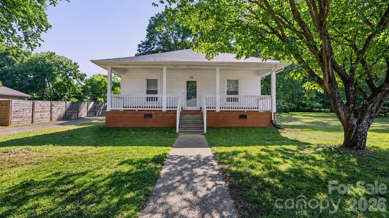Charming Ranch home, Bungalow style with large covered front porch, primary bedroom with access to bathroom, additional bedroom, Large Kitchen. Living room, additional room suitable for Den/office, storage/pantry room, Deck overlooking huge backyard great for entertaining, Home is being sold As Is, Great first home or investment property, with a little updating this will make someone a nice home, conveniently located to hwy 27, minutes to Downtown Mt Holly offering restaurants and shops, Short drive to white water Center, airport, uptown charlotte, I-85 & I-485, New roof in 2022
Seller has never lived in home and had the same tenant for 7 years