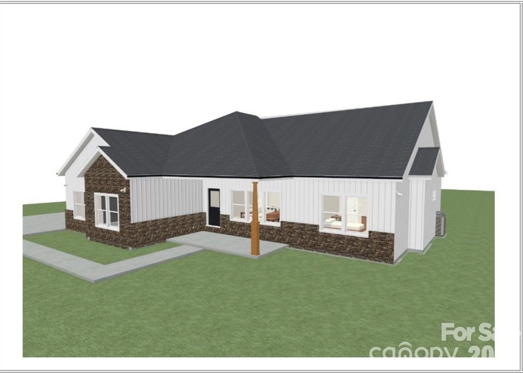 This custom built 3 bedroom, 2 bathroom home offers a perfect blend of comfort and style, featuring a spacious open floor plan with vaulted ceilings, recessed lighting, and plenty of natural light. The owner's retreat boasts cove ceilings, a freestanding whirlpool tub, double headed shower, and custom-designed closet. The kitchen is a dream with stainless steel appliances, granite countertops, and a spacious island opening to an inviting family room. Additional highlights include secondary bedrooms with ample closet space, a full guest bath, a utility room, a mudroom, a study and a covered front and rear porch perfect for entertaining. This home also features a concrete parking pad, security lights and custom shelving throughout. You will not want to miss this amazing, ready to move-in, opportunity!