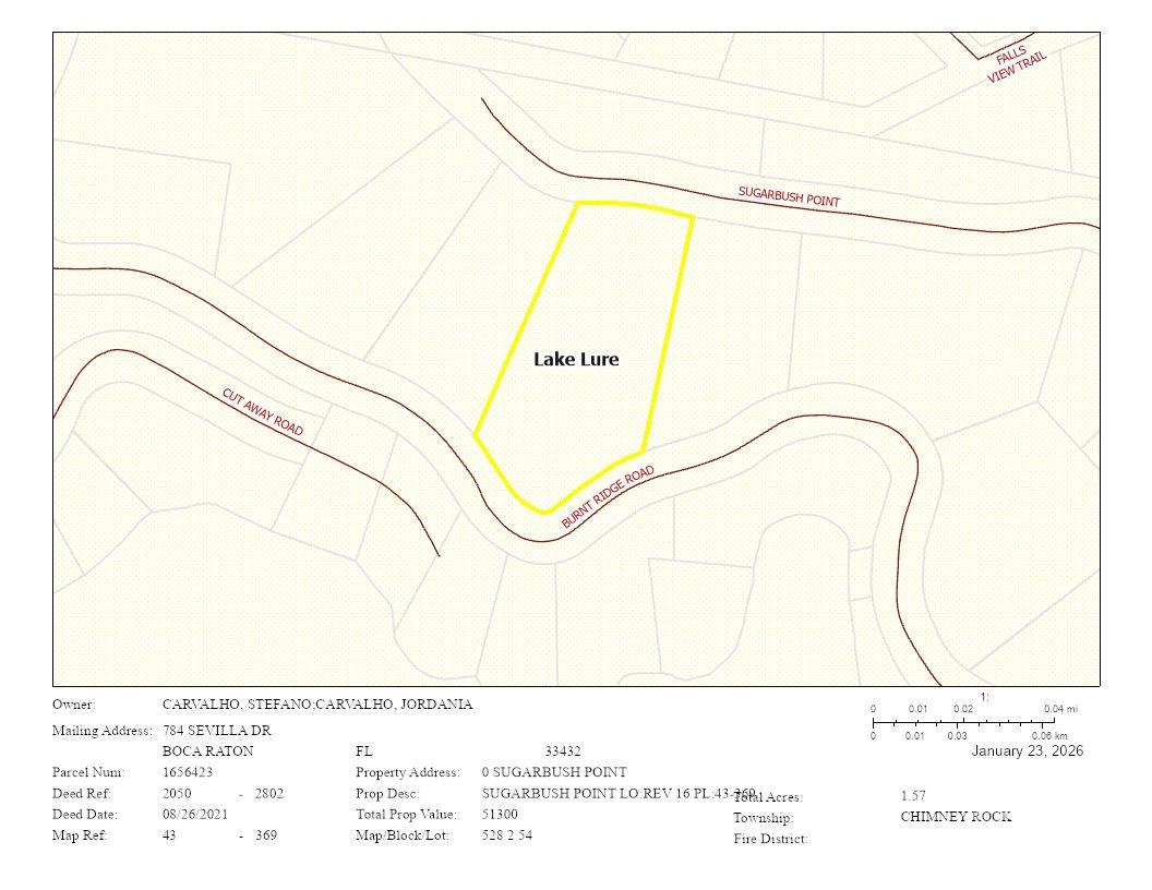 Beautiful 1.5-acre homesite with lake views of Lake Lure, offering the perfect setting to build your dream mountain retreat. This gently sloping lot provides privacy, natural beauty, and picturesque vistas, all within close proximity to the water and the charm of the Lake Lure community. Survey and architectural renderings are available, giving buyers a clear vision of the potential build and layout. Enjoy peaceful surroundings, fresh mountain air, and the opportunity to create a custom home in one of Western North Carolina’s most sought-after lake destinations.