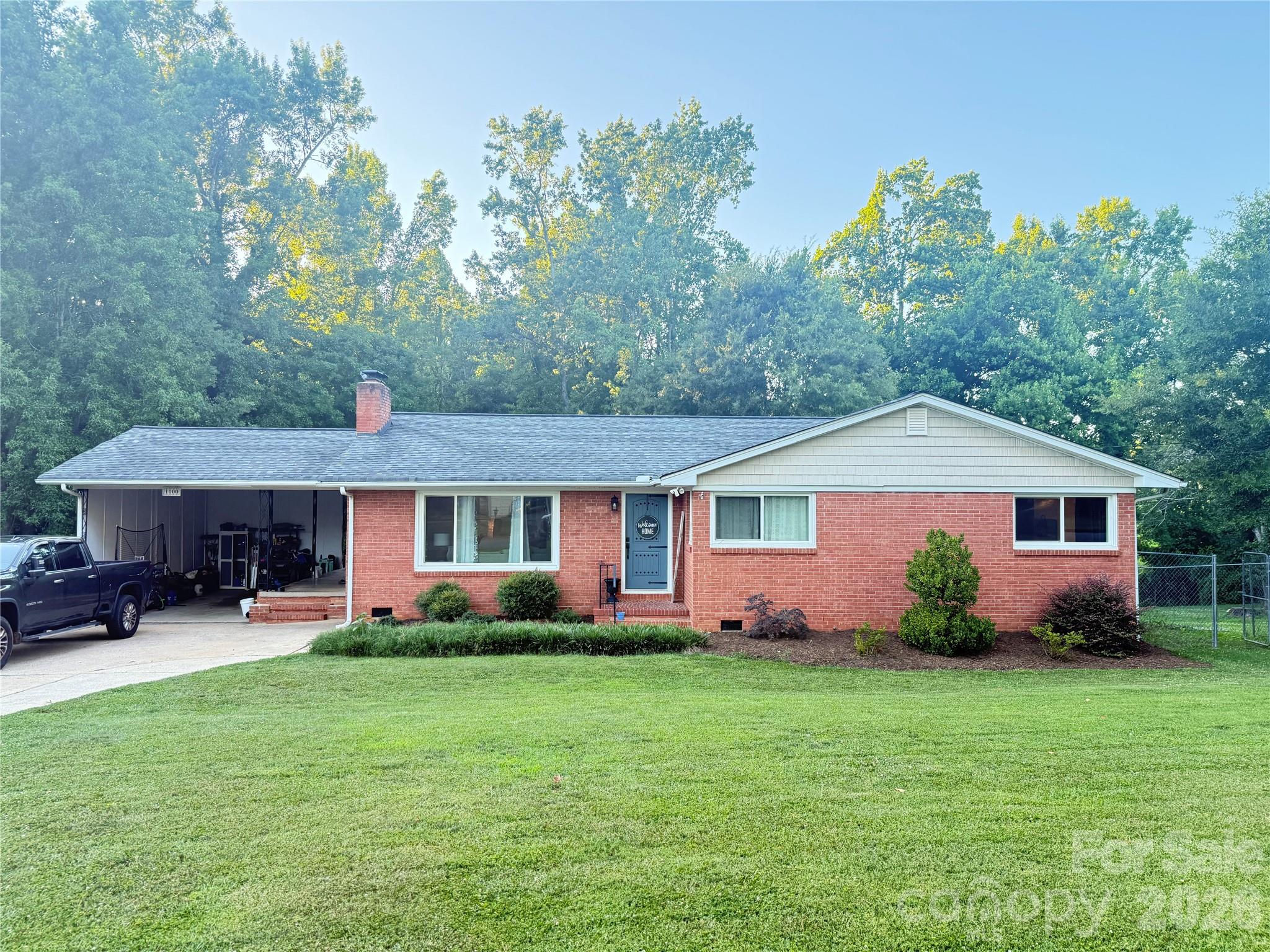 Beautiful Brick Ranch With Finished Basement and Salt Water Inground Pool in Cherryville

Welcome to this beautiful 3 bedroom, 3 full bath brick ranch with a finished partial basement, located in an established Cherryville neighborhood. With its classic brick exterior, tasteful updates, and inviting style, this home has the kind of charm and presentation that feels like a Magnolia Journal candidate.

The main level features refinished hardwood floors, an inviting living room with fireplace, updated lighting, and a refreshed kitchen with white cabinetry, quartz countertops, a beautiful tile backsplash, and updated flooring. The bathrooms have also been updated, including tile flooring in the main-level baths. Prior owner updates included plumbing, electrical, and lighting improvements, adding extra peace of mind.

The finished basement expands the living space with a large family room, a second fireplace, a full bath, and a laundry room—ideal for additional living, recreation, guests, or flexible use.

Outdoor living is a major highlight, with a covered porch, fenced backyard, storage building, and a very large saltwater in-ground pool that creates the perfect setting for relaxing, entertaining, and enjoying warm Carolina days.

This updated brick ranch offers space, charm, style, and standout amenities in a convenient Cherryville location.

1100 Sunset Road is ready for its next owner!