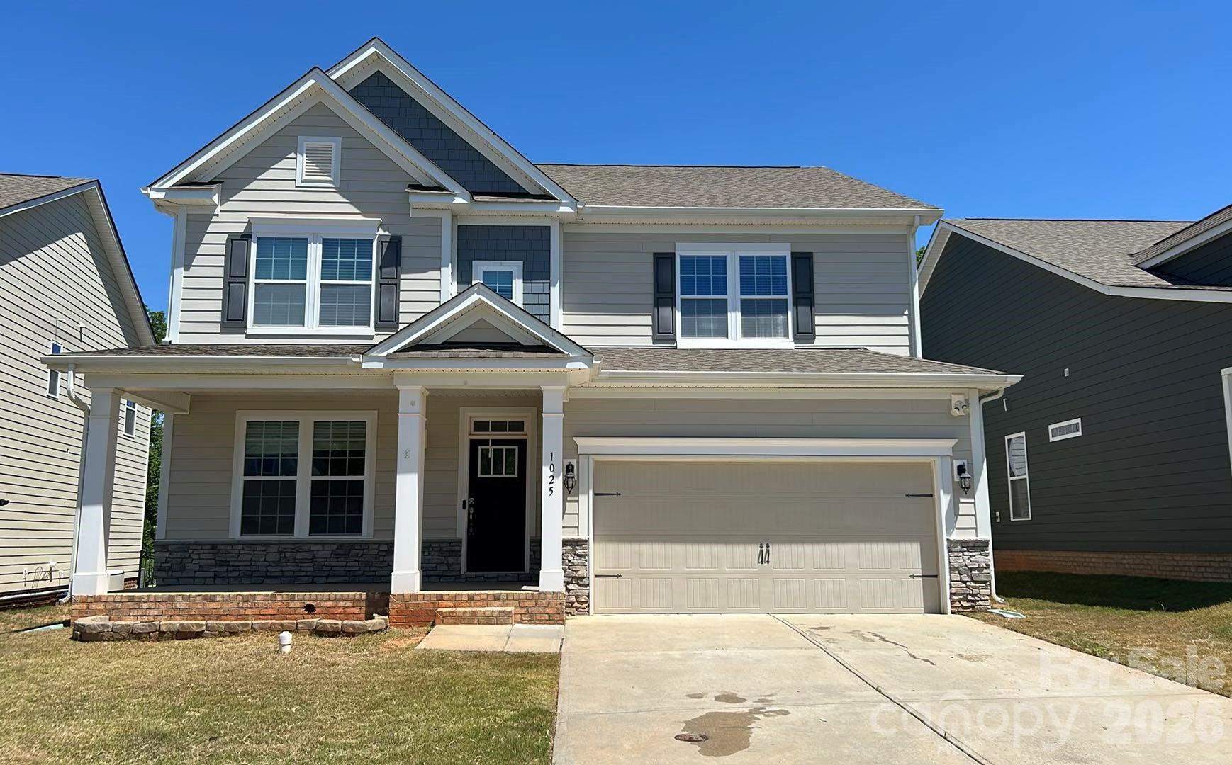 Tucked into the award-winning Millbridge community, this 2019-built two-story delivers space, natural light, and resort-style living at one of Waxhaw's most sought-after addresses. Step inside to an open, sunlit main level with rich flooring and a generous great room that flows into a true entertainer's kitchen—custom cabinetry, stainless appliances, expansive counters, and a bright dining area made for gathering. Upstairs, the spacious primary suite is a private retreat with its own spa-style bath, while additional bedrooms and a flexible loft give everyone room to spread out, work, or unwind. A two-car garage and easy-care lot keep everyday life simple. Beyond your door, Millbridge offers resort-style pools, a lazy river and waterslide, fitness center, clubhouse with movie theatre, parks, and miles of scenic trails—just minutes from downtown Waxhaw's shops and dining. A rare blend of comfort, location, and lifestyle. Schedule your showing today.
Measurements from original builder specs, sqft may differ - will be professionally measured.