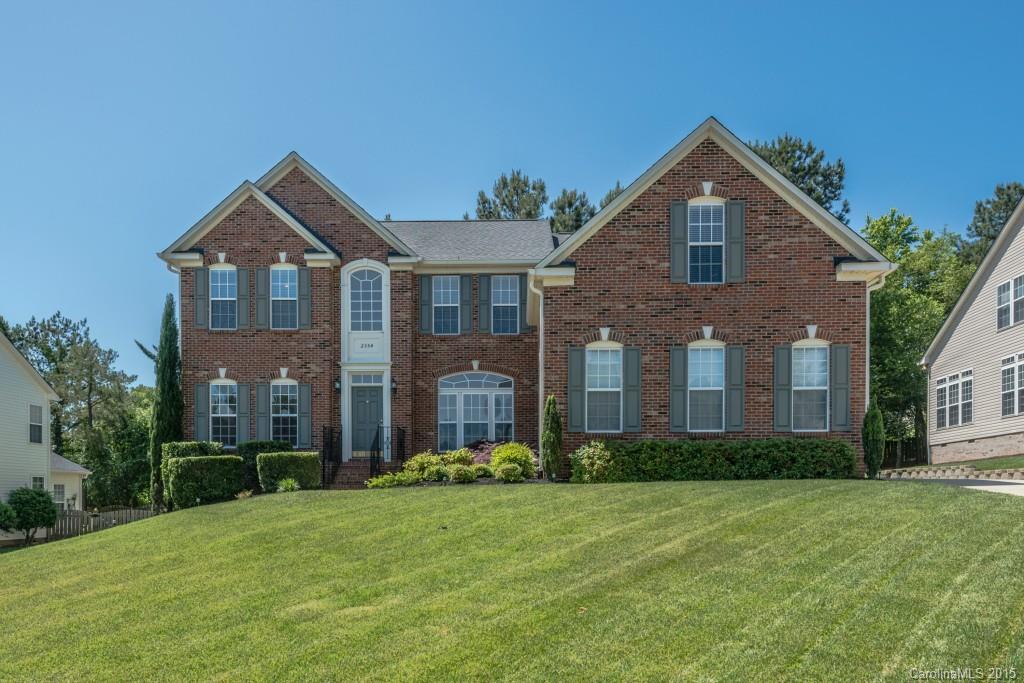 Fantastic 2-story, 5 BR, 3.5 Bath w/First Floor Master, Spacious Master Bath w/Garden Tub, Dbl. Sinks & Sep. Shower. Large Kit w/Breakfast Nook, Eat-At Counter, Open To The GR w/Gas FP & Cath. Ceiling In Family Room. 5th BR/Bonus Room Up. Fridge, & Kegerator (yep) Stay. Pool Community. Fort Mill Schools.