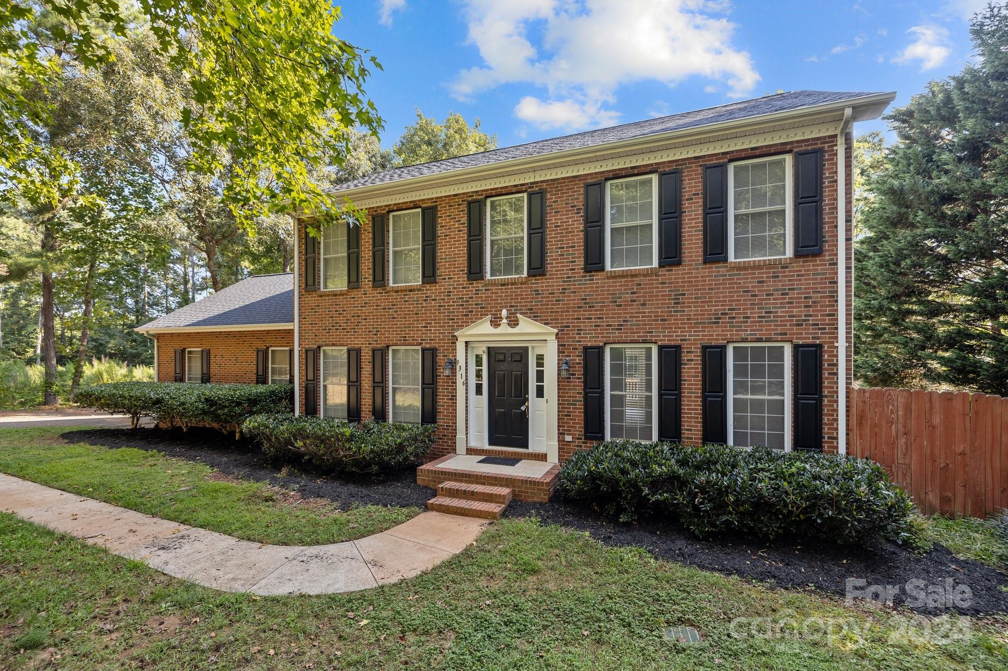 This well-maintained home is our latest certified preowned home, which means the sellers have had an extensive home inspection done, fixing all the minor issues, and are providing a home warranty for the buyer's peace of mind.  Featuring new carpet throughout, and freshly painted and cleaned, this home is turn-key and move in ready!  Located on a large private wooded lot on a cul-de-sac, in an amazing location close to shopping, restaurants, and a short commute to the heart of Charlotte, you'll find it's convenient to get anywhere you need quickly.  You’ll enjoy close proximity to outdoor recreation at the celebrated Reedy Creek Park, boasting 116 acres with sports fields and courts, a dog park, a disc golf course, and access to the Reedy Creek Nature Center & Preserve—with 927 acres of natural forest and over 10 miles of hiking trails.  Schedule a showing today, as this one will not last long at this price!