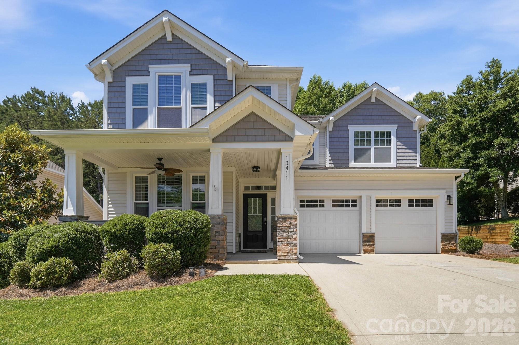 Welcome home to this beautifully maintained 4-bedroom, 2.5-bath residence with hardood floors throughout the first and second floor nestled in a quiet, walkable neighborhood. The spacious floor plan features a sought-after primary suite on the upper level with a remodeled en-suite bathroom with stand alone tub, creating a private retreat to unwind at the end of the day. Upstairs you'll also find 3 secondary bedrooms and a versatile bonus room/loft perfect for a home office, media room, playroom, or additional living space.

Step outside to enjoy your own private backyard oasis featuring a large stamped concrete patio, pergola-covered outdoor living area, and garden bed ready for your seasonal plantings. Whether entertaining guests or enjoying a peaceful evening outdoors, this backyard is designed for relaxation and enjoyment.

Ideally located near Lake Wylie and the scenic trails of McDowell Nature Preserve, this home also offers convenient access to I-77 and I-485, making commuting a breeze. Enjoy being just a short drive from shopping, dining, and entertainment options of Steele Creek, Baxter Village, Downtown Fort Mill, and Belmont. This home combines comfort, convenience, and outdoor living in one exceptional package.