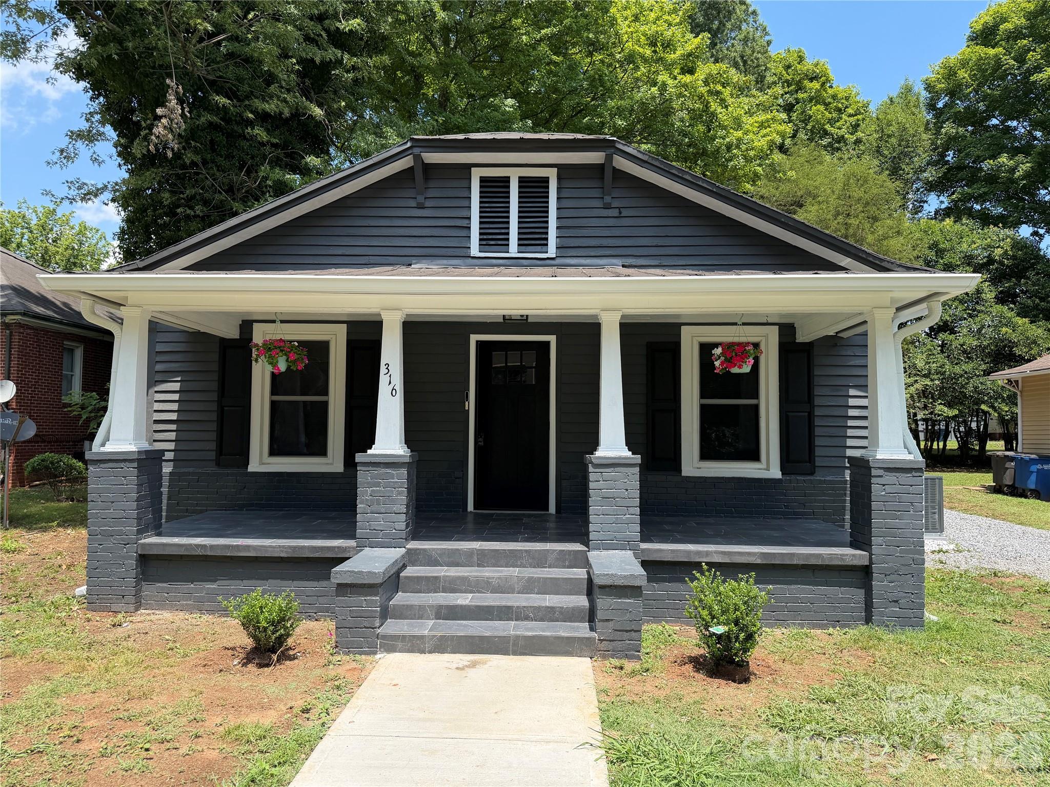 Beautifully remodeled 3-bedroom, 1-bath home located just minutes from downtown Statesville, shopping, dining, and major conveniences. This move-in-ready property features fresh paint, new flooring, updated fixtures, and a bright, modern feel throughout.

Enjoy a brand-new kitchen complete with contemporary cabinets, sleek countertops, stylish backsplash, and updated appliances. Bedrooms include new ceiling fans and clean finishes, offering comfort and efficiency. The updated bathroom features modern touches and a polished look.

Outside, the home offers great curb appeal with updated exterior details, a welcoming front porch, and a spacious yard.