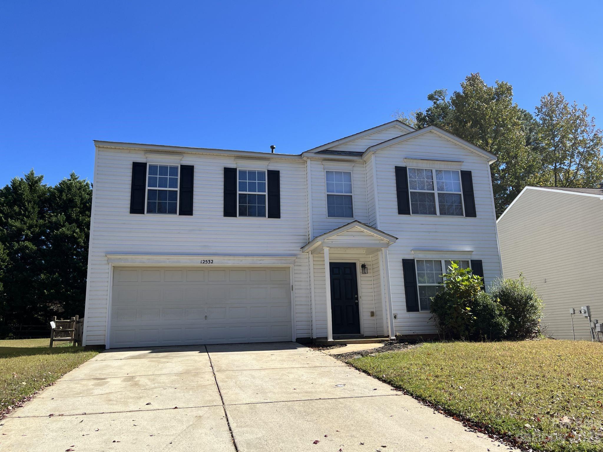 Beautiful home in great location ready for a new owner!  This 2 story gem features 3 Bedrooms, 2.5 Bathrooms and over 2300 square feet.  Formal sitting/dining room, spacious kitchen with walk in pantry and laundry room, dinette area and large living room on the main level.  Primary bedroom upstairs has a private full bath with dual vanity, step in shower, garden tub and walk in closet.  2 good size secondary bedrooms, full bath and large loft area also upstairs.  The home also has a back patio and fenced yard.  New roof in 2020, new HVAC in 2022.  Conveniently located off of Eastfield Rd. with quick access to I-485 and short drive to I-77 or I-85.  Come make this one your next home!