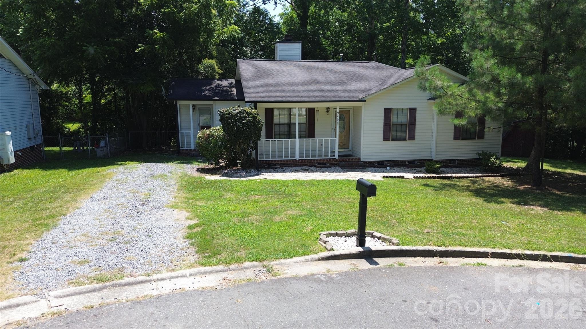 Looking for your own private oasis without leaving the city?  Here it is!!   This charming 3 bedroom, 2 bathroom home perfectly combines cozy living and outdoor space with an unbeatable location at an unbelievable price and NO HOA boards to contend with! Just minutes from Planet Fitness, Oakwood Acres Community Park and the massive Cherry Park, this home sits on a .48 acre lot that is situated at the end of a quiet cul-de-sac street.  Inside this beautifully maintained home is new paint throughout, rich vinyl plank floors, some crown molding,  contemporary living room with a unique, center room wood burning fireplace , separate dining room with wainscotting, a quaint kitchen with plantation shutters, electric range, 2 yr old refrigerator with icemaker, 2 yr old dishwasher, and a brand new gas hot water heater.  There is a separate laundry/utility area with lots of shelves, cabinets and a washer/dryer hookup.  There is a separate entrance to the kitchen area from the driveway to help you quickly unload those groceries with ease! This home will enable you to spend your weekends at home outdoors while relaxing on a huge rear deck while enjoying the privacy of the mature trees surrounding the fenced back yard with NO rear neighbors!  The seller is also leaving a large wooden utility building (as is).   Make an offer now and you can be in this home before the weather cools down! This home could qualify for possible down payment and closing costs assistance for well qualified buyers through one of the local mortgage lenders.  Call for more information or to schedule your private showing appointment today!