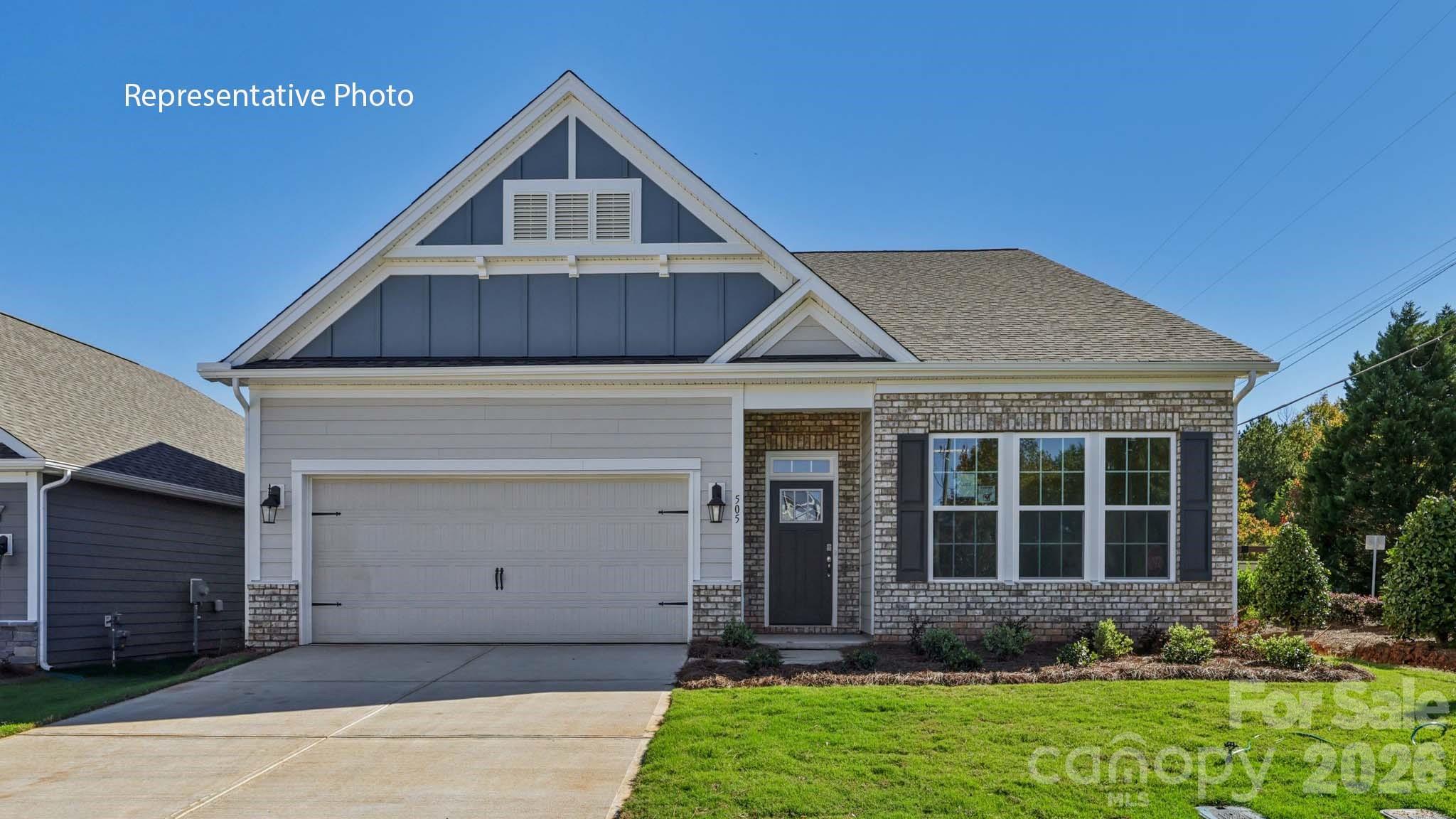 Our most popular ranch plan, the Azalea, with 10' ceilings, open floorplan living, gourmet kitchen, the largest island you have ever seen, it just feels right when walking in. Located in our Lake Norman lifestyle community Laurelbrook, in hidden gem zip code 28673, Sherrills Ford, a must see!