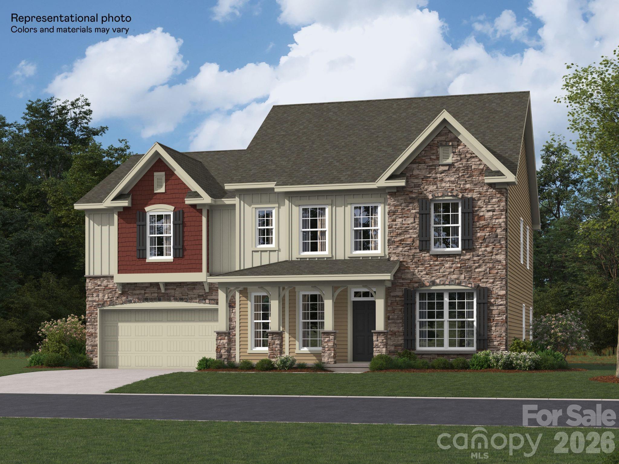 Welcome to Harris Mill Phase II- now open in Indian Land!

The Ellery offers an open concept design with private bedroom and bath on the main floor. Thoughtfully selected upscale finishes throughout 

The gourmet kitchen is designed for both everyday living and entertaining, offering a large center island, soft-close cabinets and drawers, a pullout trash receptacle, gas cooktop, wall oven and microwave, stainless steel vent hood, refrigerator, tile backsplash, under-cabinet lighting, and quartz countertops.

The great room showcases a sleek floating fireplace accented by floor-to-ceiling tile, creating a stunning modern focal point. Upstairs  The private primary suite with sitting area features a spa-inspired shower, while three additional bedrooms and loft area provide additional comfortable accommodations. 

Additional highlights include EVP flooring throughout the main floor and EVP on the stairs with iron railings. Tiled showers and secondary baths with tile surround.  Crown molding on the first floor. 

Ideally located near Ballantyne and Waxhaw, Harris Mill offers convenient access to the new Costco and Target in Indian Land. This home is scheduled to begin construction soon, with an anticipated completion date of November.

Future community amenities, planned for 2027, include a clubhouse, resort-style pool, fitness center, pickleball courts, playground, and walking trails.