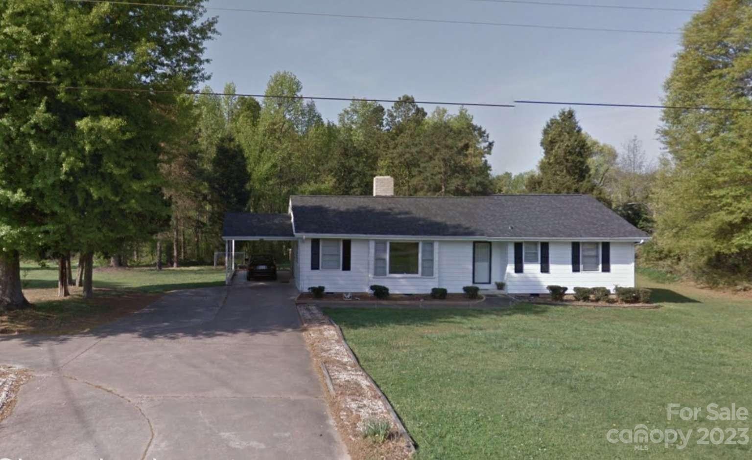 The house is perfectly situated to give you the quietness of living outside of downtown Shelby but close to Walmart and Lowes. This 3/2 1893 sq ft finished space (per the Cleveland County Property Card) house has large open rooms with plenty of light and windows. Separate hallway laundry room with washer and dryer hookup. Master bedroom suite with a tub/shower combo. All bedrooms are large size bedrooms. Extra indoor storage (part of house) for lawnmower, gym, man cave, she shed, whatever you like- roughly 21x9. New HVAC installed 2020. Newer roof 2017? 1979 a 21x20 addition was added. Single car carport attached. (Possible to return the large closet in the one bedroom back into a bath) Lr 26x14 Br1 15x20 Br2 18x11 Laundry 7x5 Bath 11x6 Mb 11x20 Mb. Bath 9x5 Dr 9x10 Kit 15x11 Storage Area 24x12 All info should be checked by the buyer for accuracy.