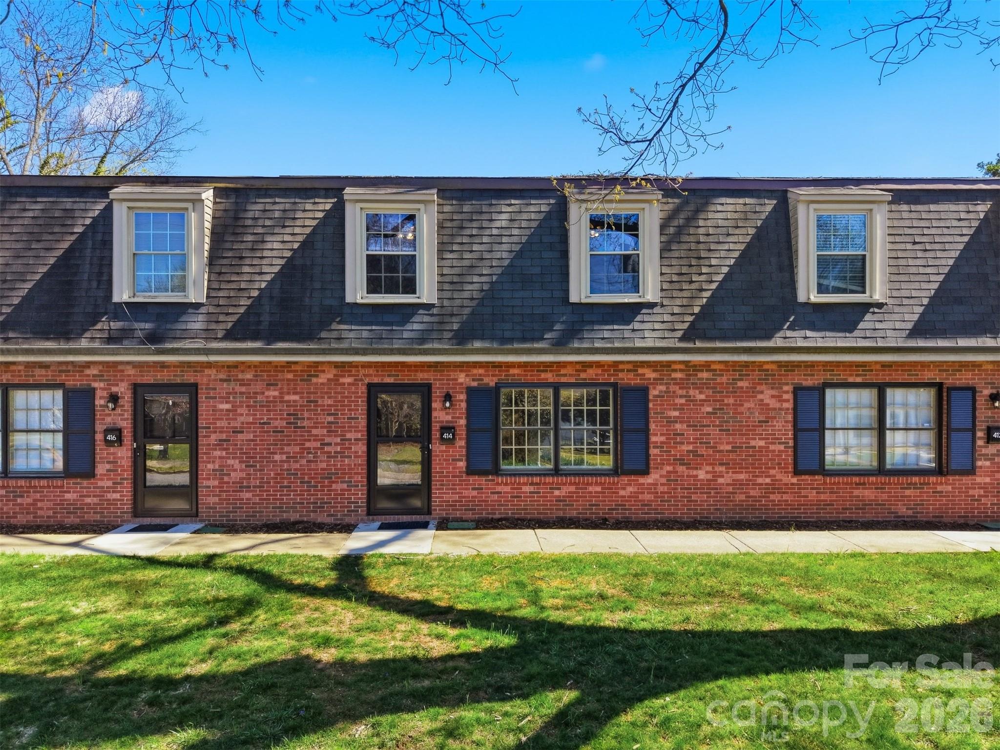 Location, Location! Rare opportunity to own a condominium in the College Grove community. This move-in ready unit features 3 bedrooms, 2 full bathrooms, and approximately 1,466 square feet. Recent renovations include new stainless-steel appliances, granite countertops in kitchen and bathrooms, new bathtub, walk-in shower with glass door, new toilets, luxury vinyl plank flooring on the lower level, and new carpet on the upper level. Additional updates include new light fixtures, ceiling fans, fresh interior paint throughout, and a new HVAC system. Convenient location with close proximity to Lenoir–Rhyne University, shopping, dining, and a short drive to downtown Hickory and the Viewmont area.