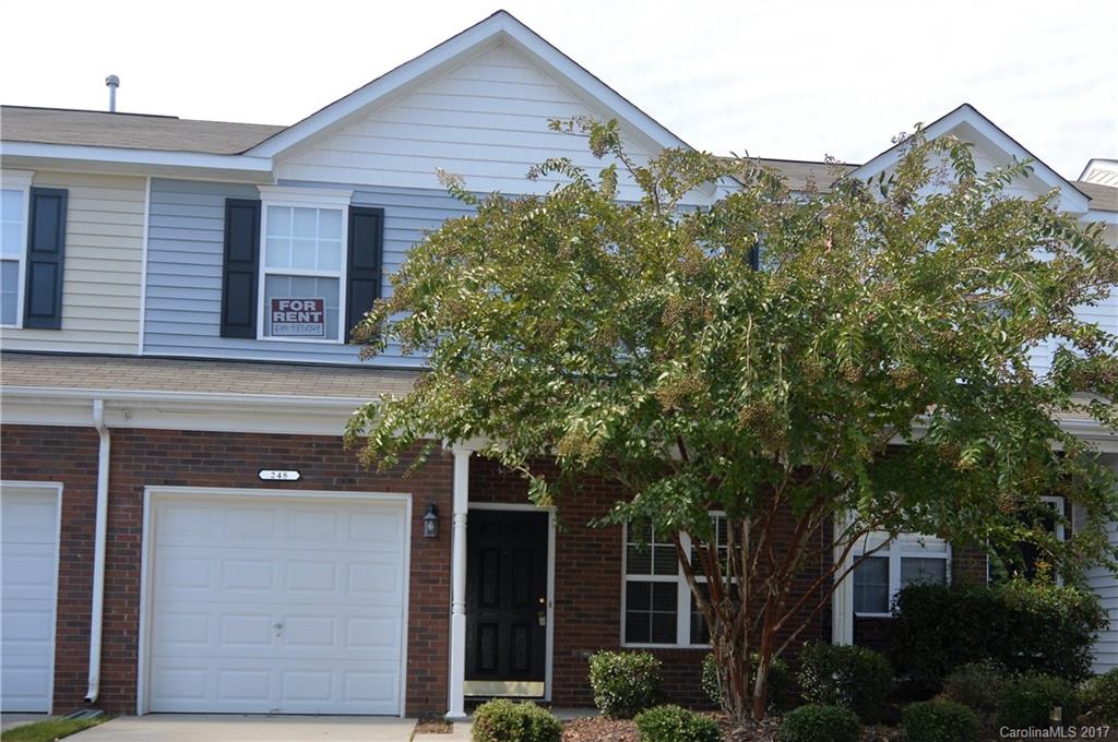 Beautiful 2 story 3 BR/2.5 bath townhome with additional loft flex space for office, play room or exercise room. 
Large open living Room to bright Kitchen and eat in area.  Large Master Bedroom has walk in closet.  White vinyl fencing enclosed Patio area that backs up to private common area. Attached one car garage.  3rd bedroom is smaller than 2nd bedroom.  Community has pool. Great Union county location close to shopping and restaurants.  Close to I 485,