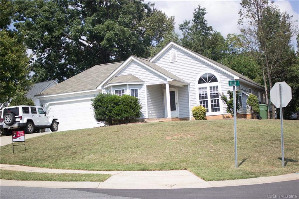 This beautiful home in a well established neighborhood and on a corner lot features 3 bedrooms, 2 baths, dining room, family room w/gas fireplace. Includes an outdoor storage shed and attached garage. Awesome back patio for entertaining! This house has been freshly painted and hardwood floors throughout living room and hallway have been refinished, MOVE IN READY!! This house will not last long in this market!