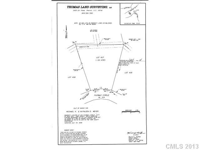 Country Club Estates - Land