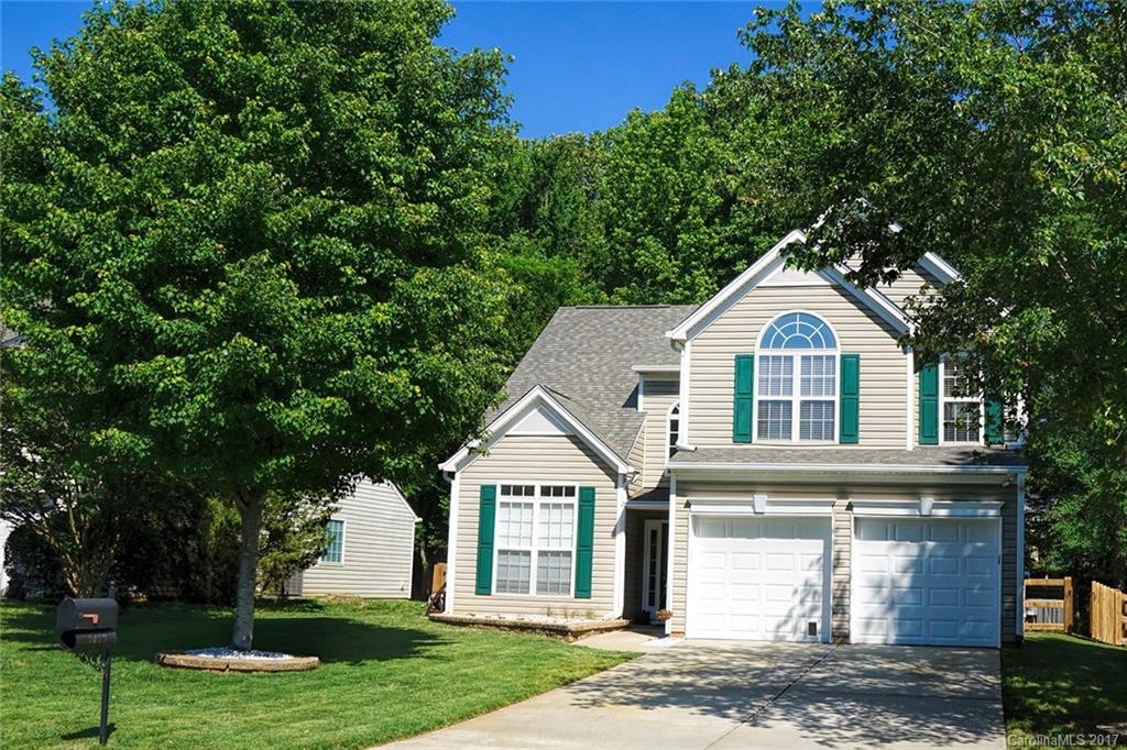 Beautiful home with updated kitchen including new cabinets, granite, ss appliances, updated bathrooms, new HVAC system, newer roof, gorgeous new flooring, new paint, leaf guard gutters, fenced private wooded backyard.  Newly renovated community clubhouse, pool & newly updated exercise facility.