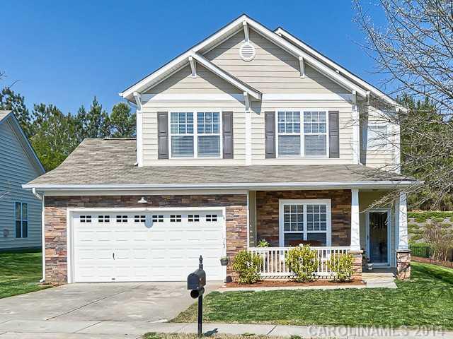 Stop looking & start unpacking! Fabulous floor plan w/neighborhood amenities. Beautifully maintained, neutral colors & move-in ready.  Sunny kitchen & large master suite w/trey ceiling. Great size 2nd & 3rd bedrooms w/ 2nd floor laundry. Entertain inside and out! Enjoy patio & fire pit or rock on the front porch. Just steps away from the community pool. Welcome home to Ridge Pointe!