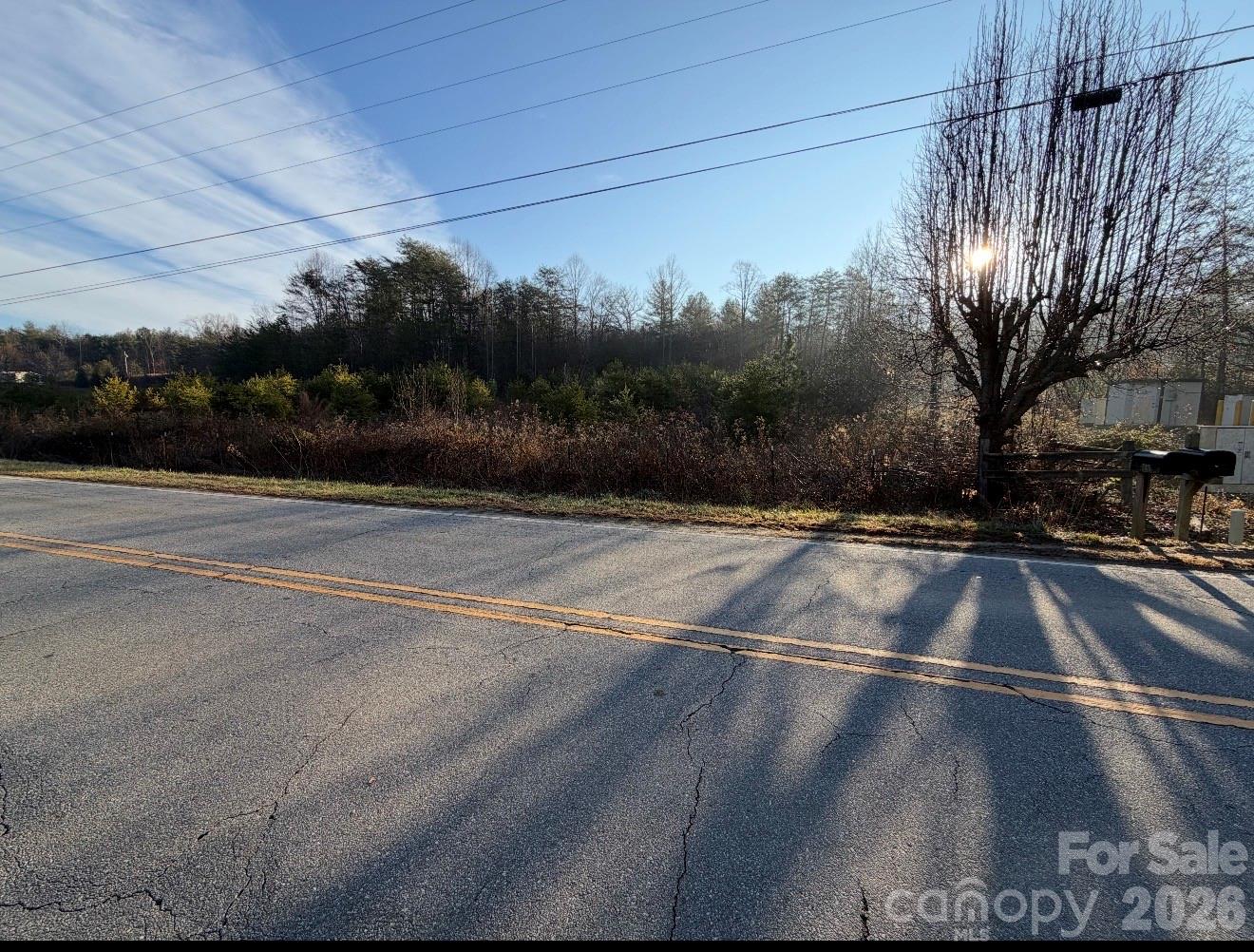 This parcel has almost 380' of frontage on Bostic Sunshine Highway.  The front of the lot has been in grass but would need to be cleaned up to use as pasture land.  Much of the property is wooded with a mixture of hardwood and pine.  There are large parcels surrounding it with over 80 acres behind it and almost 40 acres to the right.  This is a great property to build on near the rood or make the most of the wooded area for a private setting.