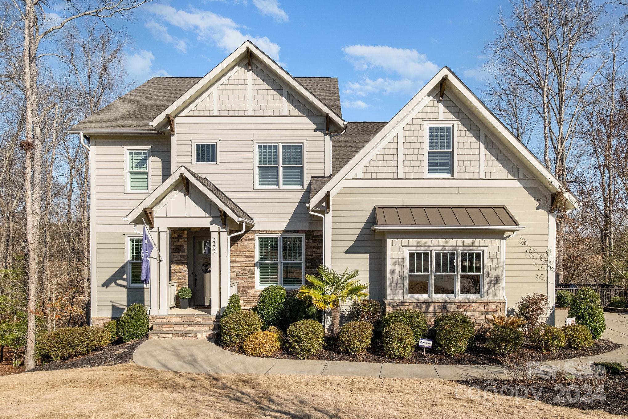 Don’t miss this FANTASTIC home with a SPECTACULAR VIEW located in a highly sought after community in the Springfield neighborhood! The main level includes a study/sitting room, a formal dining room, large gourmet kitchen with stainless steel appliances, quartz countertops, and an oversize island. The kitchen connects to a spacious living area, a guest BR w/ a full BTH & a screened in deck w/a gas log fireplace. Gorgeous primary suite on the 2nd floor, 4 secondary BR, 3 full BTHs and a additional bonus room. The fully finished basement also offers a additional BR & full BTH, large recreation room & utility room. This home also includes two additional screened in decks, one with a wet bar. A three-tier retaining wall with a fire pit and a fenced back yard, that opens out to the walking trails. The Springfield community includes an onsite community manager, golf course, tennis courts, pickle ball, pools, walking trails, playgrounds, parks and more! Book your showing today!