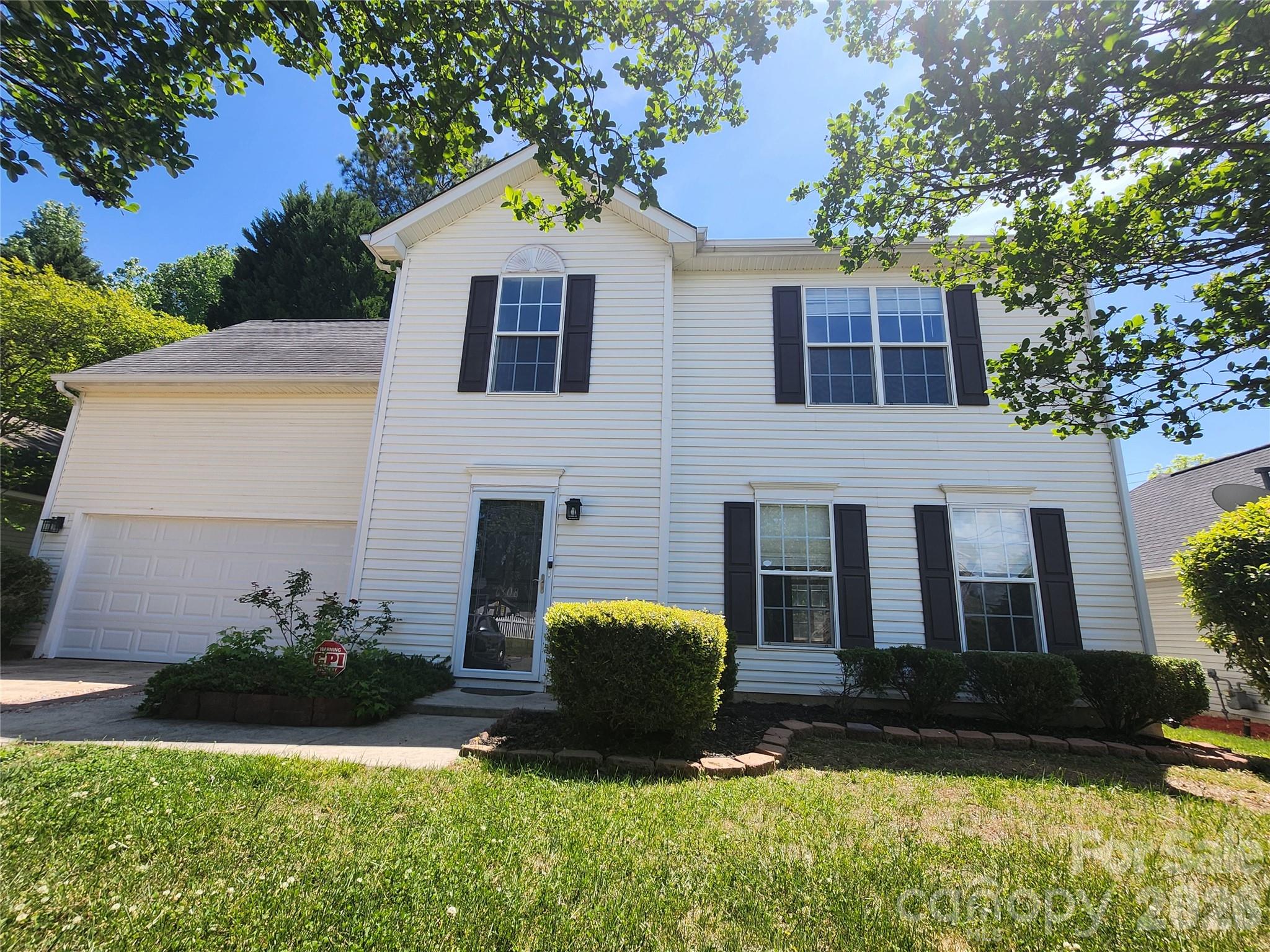 BACK ON MARKET!  Buyer's loan fell through, inspection was done. Here is your chance if you didn't snap it the first time! Beautifully updated 4 bedrooms 2.5 bath home conveniently located just minutes to I-485 & I-85, groceries, shopping, Starbucks, restaurants, etc.  This home has everything that you’d need!  It’s updated, has nice landscaping, fully fenced yard, screened porch, and a storage shed.  Roof, AC, and Water Heater are newer per prior seller(s).  When you enter the home, you’ll be greeted by how bright and open the family room is!  Brand New LVP flooring throughout the entire first level & bathrooms!  The home has been freshly painted.
The kitchen is updated with new quartz countertops, sink, disposal, faucet, & New SS appliances!  Kitchen cabinets have been updated with a modern look and comes with new hardware. Kitchen island provide additional storage space.  Both bathrooms have been updated with quartz countertops, toilets, fixtures, etc. 
Master bedroom easily fits a king-size bed. The master bath features a Garden tub, walk in closet.  Secondary bedrooms are decent size. New insulated garage door/motor (2026) as well! Check out the huge bedroom/bonus room on the left as you walk up the stairs!