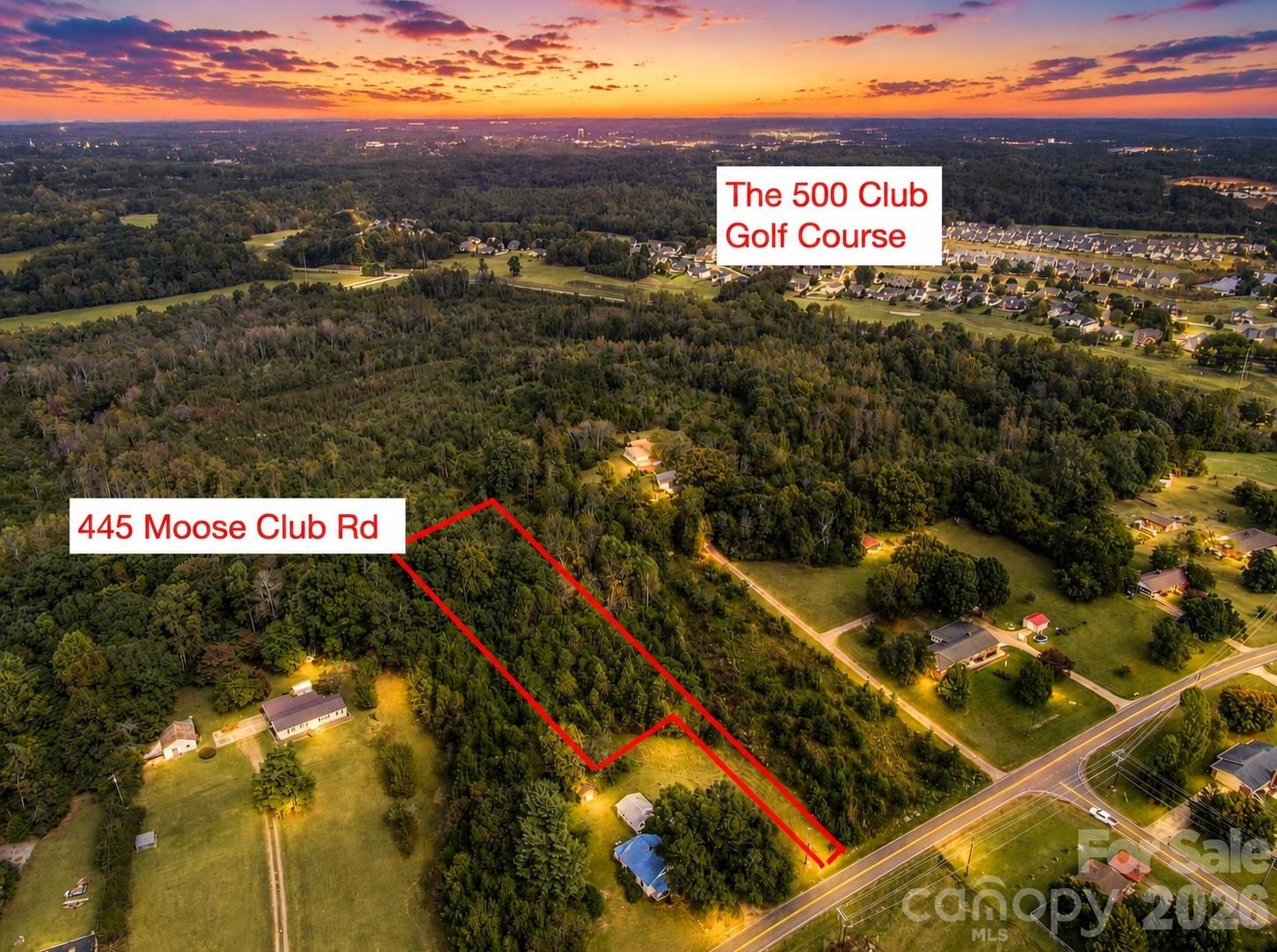 Welcome to 445 Moose Club Rd!  Calling All Builders and Those looking to Build their Dream Home! Just down the Street from the New and Improved 500 Club Golf Course! City Water Access!  .8 Acres in a peaceful location!  Convenient to Lake Norman State Park!  I-77!  Shopping!  Restaurants and More!  Come and Check it out!  Lot Lines in the Photos are Approximate NOT Exact!