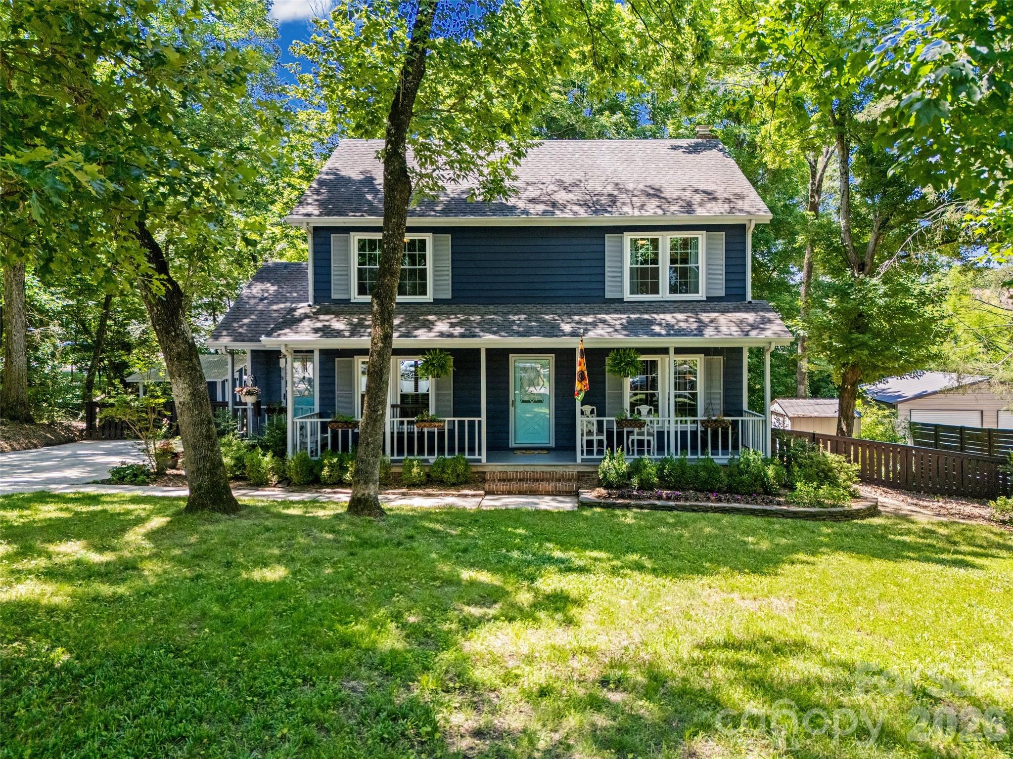 Welcome to this charming 4-bedroom, 2.5-bath home in the established Innisfree subdivision of Charlotte. This two-story residence offers a functional floor plan with updated kitchen in 2026 and partially renovated bathrooms in 2026. The inviting living area features beautiful hardwood floors and a cozy wood-burning fireplace, creating a warm and welcoming atmosphere. Upstairs, you will find 4 spacious bedrooms and 2 full bathrooms, providing plenty of room for family and guests.
Enjoy relaxing on the beautiful covered front porch, perfect for rocking chairs and morning coffee. Step outside to the spacious rear deck with stairs leading down to a large fenced backyard, offering plenty of space for outdoor entertaining, pets, play or gardening. 

Situated on a cul-de-sac lot, the property provides added privacy and outdoor enjoyment. With no HOA, homeowners have greater flexibility and fewer restrictions. Residents of Innisfree also enjoy access to the McMullen Creek Greenway, providing opportunities for walking, running, and biking close to home.

Conveniently located near shopping, dining, the Bowl in Ballantyne, medical hospital, and Interstate 485. 


This is a great opportunity to own a well-maintained home in a desirable Charlotte location.

Additional updates include all new windows in 2021, new hot water heater in 2026 and HVAC exterior unit 2020