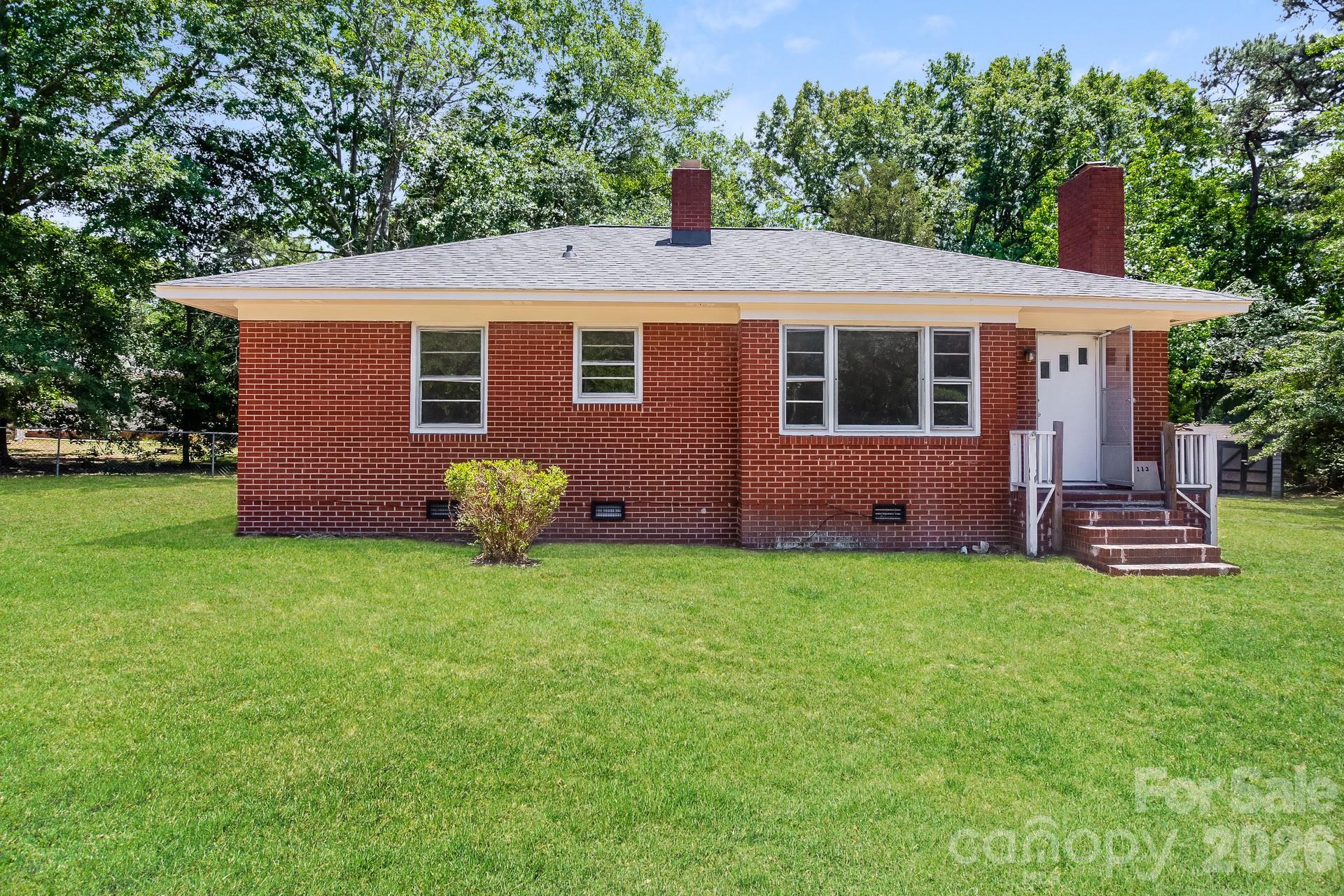 Introducing 113 Griggs St, recently enhanced with a new roof and new flooring throughout the home, complemented by fresh interior paint and a new hvac system for consistent climate control. This residence also includes a fireplace and a practical storage shed for added utility. Experience modern comfort and functionality in this updated home.