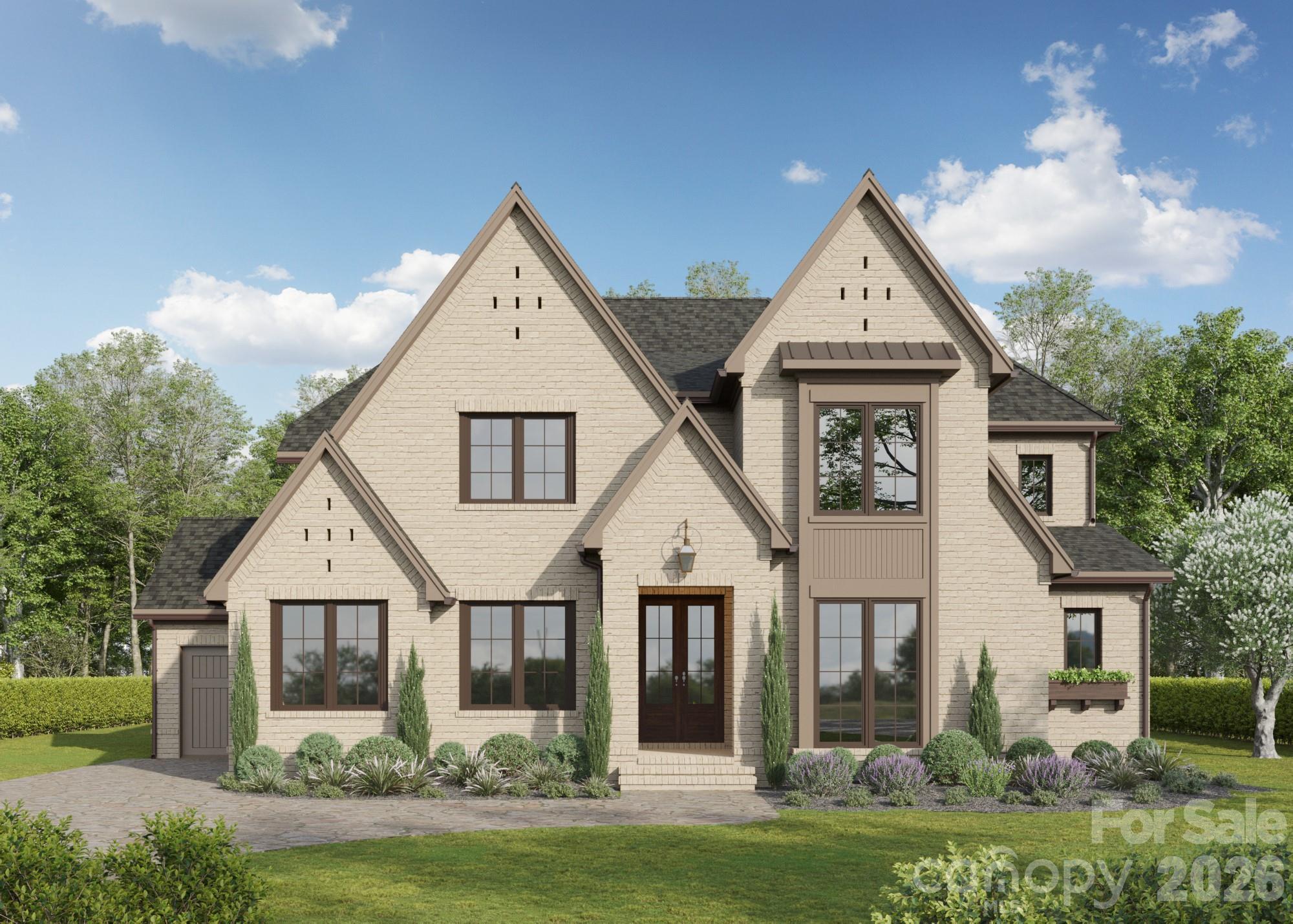 Linnane Homes popular Mannington plan under construction and ready by the end of September! Secure a brand new custom home without the 12 month wait. Luxury living awaits in Twin Lakes, Weddington’s premier community by an award-winning Builder. The brand-new Mannington plan features a main-level Primary Suite, a main level Private Guest Suite, Chef’s Kitchen with huge island open to the Family Room, dramatic 2-story Foyer, oversized upstairs Rec Room, and expansive walk-in storage. Beautiful rear covered terrace that leads to a large pool-ready homesite offering endless outdoor possibilities. This is very well appointed home with a Thermador appliance package, white oak floors, and custom curated design finishes everywhere you look. Full design/portfolio interior and exterior finish package available via email. Enjoy resort-style amenities: scenic trails, waterfront gazebo, championship pickleball, and community dock for kayaking, canoeing, and paddle boarding. Rare opportunity for a brand new home that is almost completed in Twin Lakes—this one won’t last! Interior and Exterior painting ongoing. Additional photos will be uploaded very soon. Photo's for Illustration Only