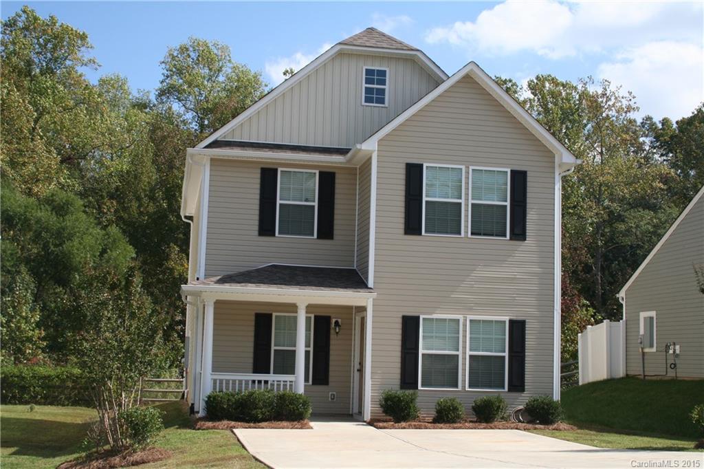 Adorable 4 BR, 2 BA home situated on cul-de-sac.  Kitchen w/granite countertops and SS appliances.  1st floor master w/master bath and walk-in closet, 1st floor laundry, BK w/slider to patio and private, wooded, backyard.  Second floor loft and additional three bedrooms and jack and jill bathroom.  Minutes to I-77, downtown Fort Mill, Ballantyne and schools.  Don't miss this great opportunity!  USDA Eligible!