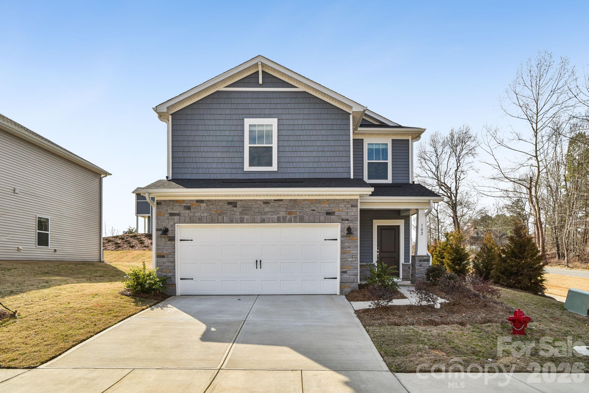 Brand new, energy-efficient home available June 2026! Photos are of builder model home. Work from home in the second-story study. Down the hall, the spacious primary suite boasts dual sinks and a walk-in closet. Downstairs, the open-concept layout is accented with a convenient powder room and back patio. Walnut Reserve will feature a variety of two-story single-family floorplans. Escape the bustle of the city without being too far from the action. Enjoy the small-town charm of Hickory with local dining, shopping and entertainment options or spend the day at Lake Hickory. Each of our homes is built with innovative, energy-efficient features designed to help you enjoy more savings, better health, real comfort and peace of mind.