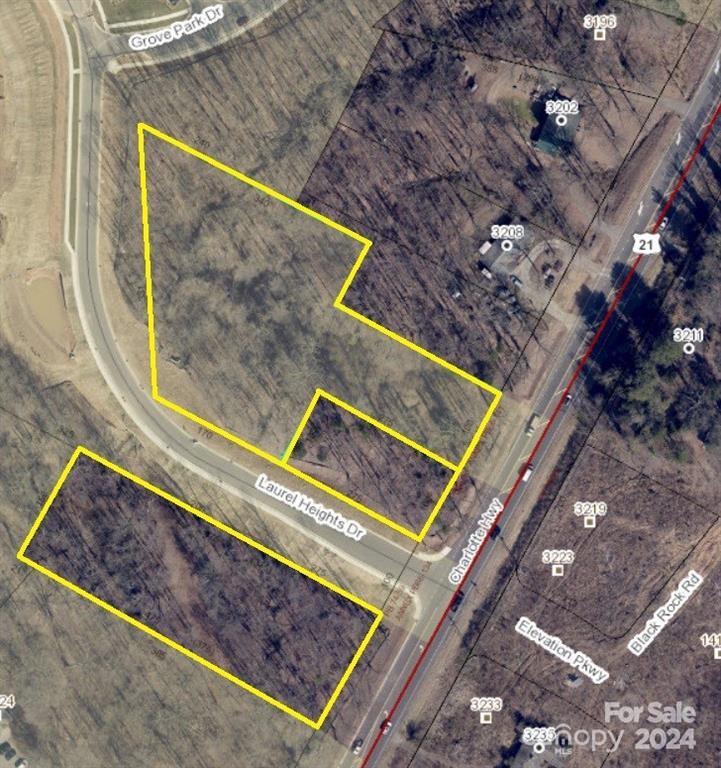 Prime location NMX/RMX zone property below Windstone Apartments and directly across from Grainger Village. Perfect for office/commercial development. Listing consists of three parcels (2.91 Acres contiguous parcels North of Laurel Heights Drive and 1.62 Acres South of Laurel Heights Drive).