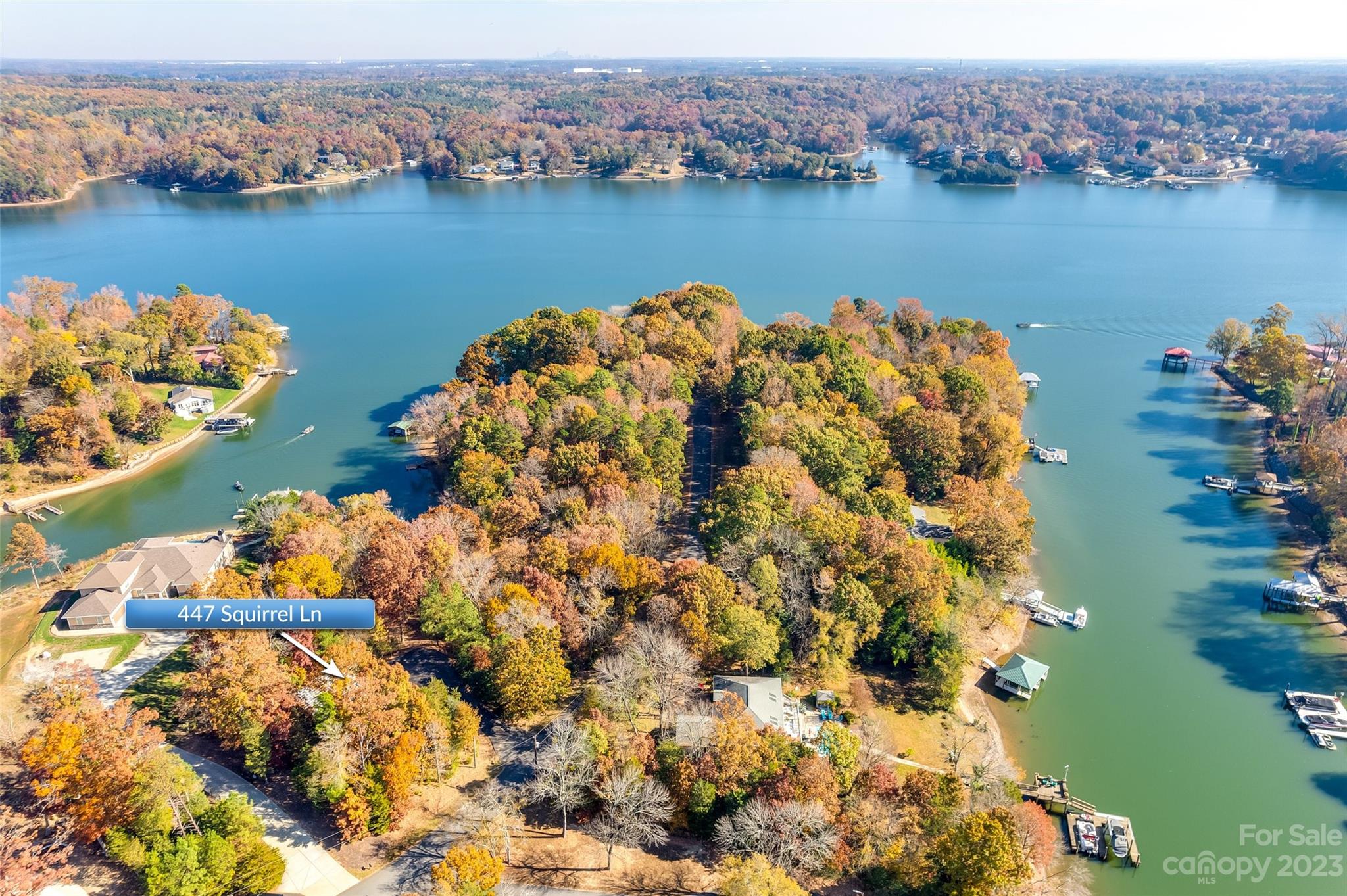 Location, location, location, and views! If you know the Lake Wylie lot market you realize that this is a truly unique offering. This is an original Duke Power lake lot that is centrally located in the heart of Lake Wylie.  This location is less than 2 miles from the Buster Boyd Bridge and is minutes from restaurants and retail.  There is a 1225 sqft building on the property.  Bring your builder to construct your dream home or renovate the existing structure for a weekend retreat. The views are fantastic and will offer a through the house big water view once the future residence is built. It's ready for your boat because there is a 2 slip cover dock already in place. Cross listed as single family MLS# 4086289.