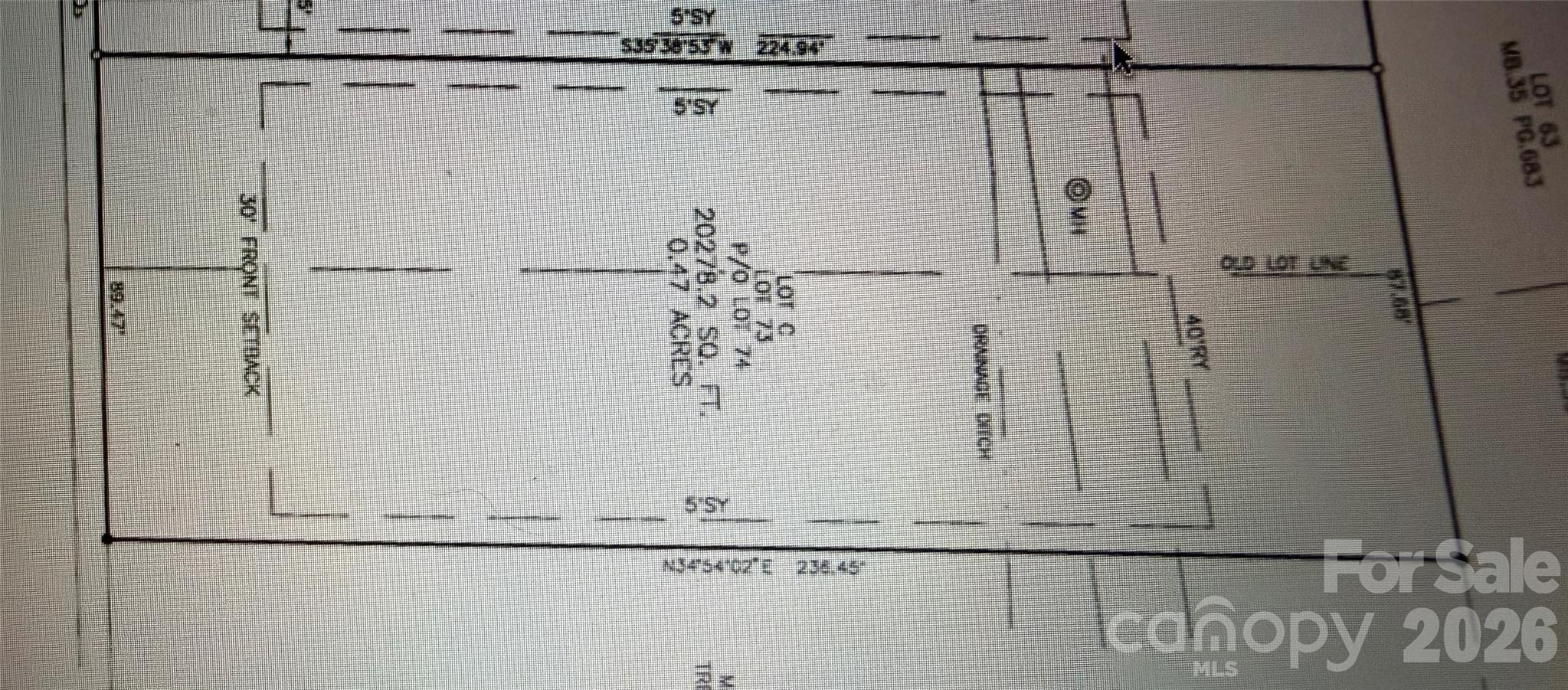 Great buildable lot .47 acres . Has electrical, water, sewer public/city available for utility hook up. 

Owner is in process of having lot deeded and surveyed separate from home/tiny house lot. 

Contact builder for specs for lot on your home/duplex you want to build