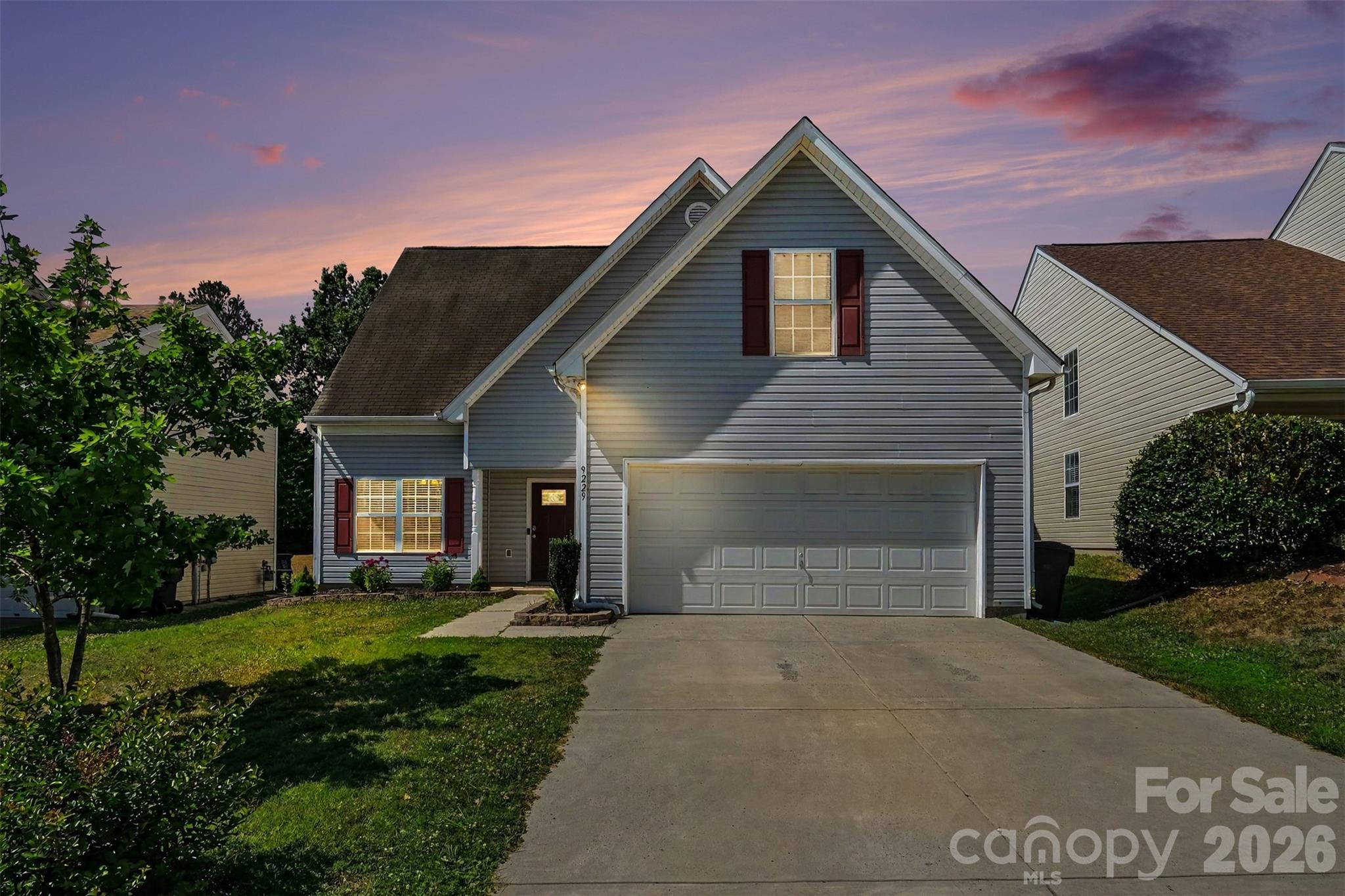 Welcome Home to Eastfield Meadows — Space, Updates & Adventure Await!
This move-in ready 4-bedroom, 2 full bath, 1 half bath home checks the boxes. From the moment you step inside, soaring ceilings create an airy, open feel that makes the home live much larger than you'd expect. The coveted primary suite on the main level adds everyday convenience — no stairs needed at the end of a long day.
What truly sets this home apart is the peace of mind that comes with major system updates already done for you. A new furnace (2020), tankless hot water heater (2020), HVAC motherboard and outdoor surge protection (2025), and new motor start (2025). A fresh new front door and rear sliding door with integrated blinds add both style and energy efficiency. These are the kinds of updates that can save buyers thousands — in costs and headaches.
Nestled in Eastfield Meadows, a charming community with sidewalks, street lights, and walking trails, you'll enjoy the perfect blend of neighborhood charm and low-maintenance living. And the excitement is just getting started — Mecklenburg County is developing Eastfield Park, a brand-new 114-acre adventure park right in nearby Huntersville. Planned amenities include a Beech Valley canopy walk, a children's adventure course, a dog park, a community hub, and 3.75 miles of trails for hiking, walking, and mountain biking. Phase 1 is anticipated to open by fall 2026 — making now the perfect time to plant roots before values climb even further.
With easy access to I-485, UNC Charlotte, and all the shopping and dining along the University City and Huntersville corridors, this location is as practical as it is exciting.
Schedule your showing today — your next chapter starts here!

Home is being sold as is and all items at the home will remain including the TV and umbrella out back.  
There is a farm adjacent to this neighborhood.