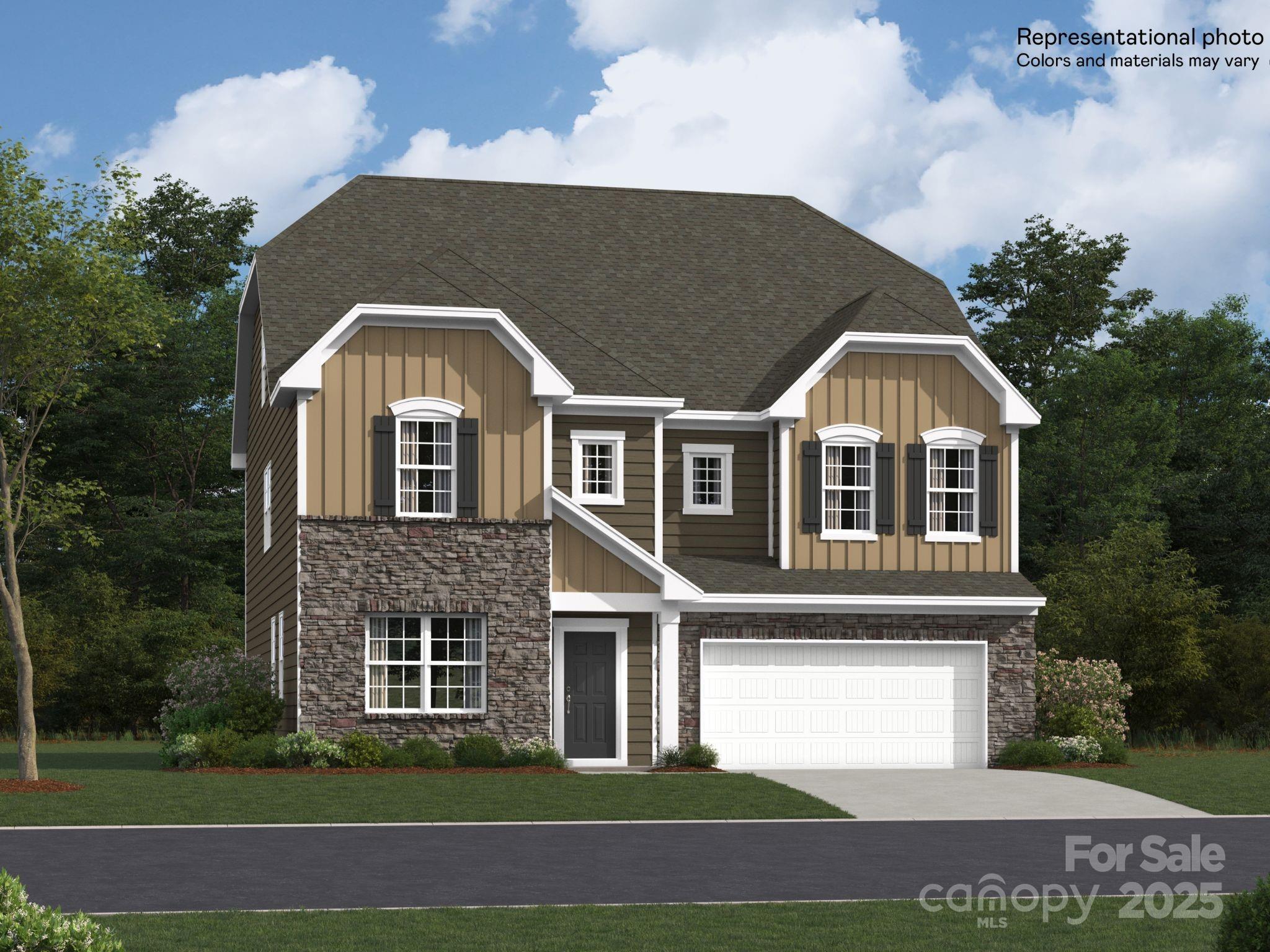 This new three-story Granville floorplan combines modern luxury with family living and many options to personalize. The main shared spaces enjoy a cohesive design on the first floor, which also provides a patio for outdoor living. A versatile loft is surrounded by four bedrooms, all with walk-in closets, including the owner’s suite on the second floor, while a flexible bonus room and bedroom make up the top level. Plus, our signature Everything's Included program means you will get quartz or granite kitchen countertops, subway tile backsplash, ceramic tile, and luxury vinyl plank flooring at no extra cost! Welcome to Elizabeth, a sought-after master-planned community located in the heart of Fort Mill, offering 7 collections of new homes. Future amenities include a swimming pool, clubhouse, fitness center, sport courts, playground, walking trails and more. This community offers close proximity to highly rated schools, dining and recreation.