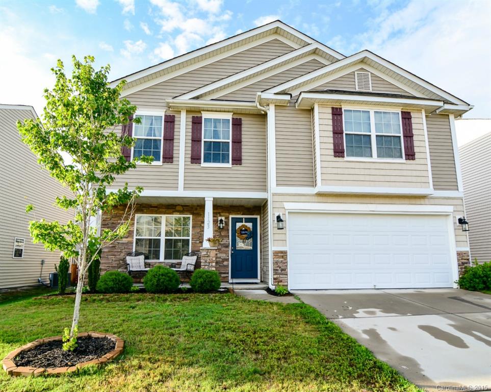*Adorable* home in desired Reid Pointe. New flooring on main. Open floor plan. Gas fireplace in great room. Huge deck for entertaining! Outside bar rail and fenced yard. Spacious bedrooms with convenience of upstairs laundry. You will love this home!