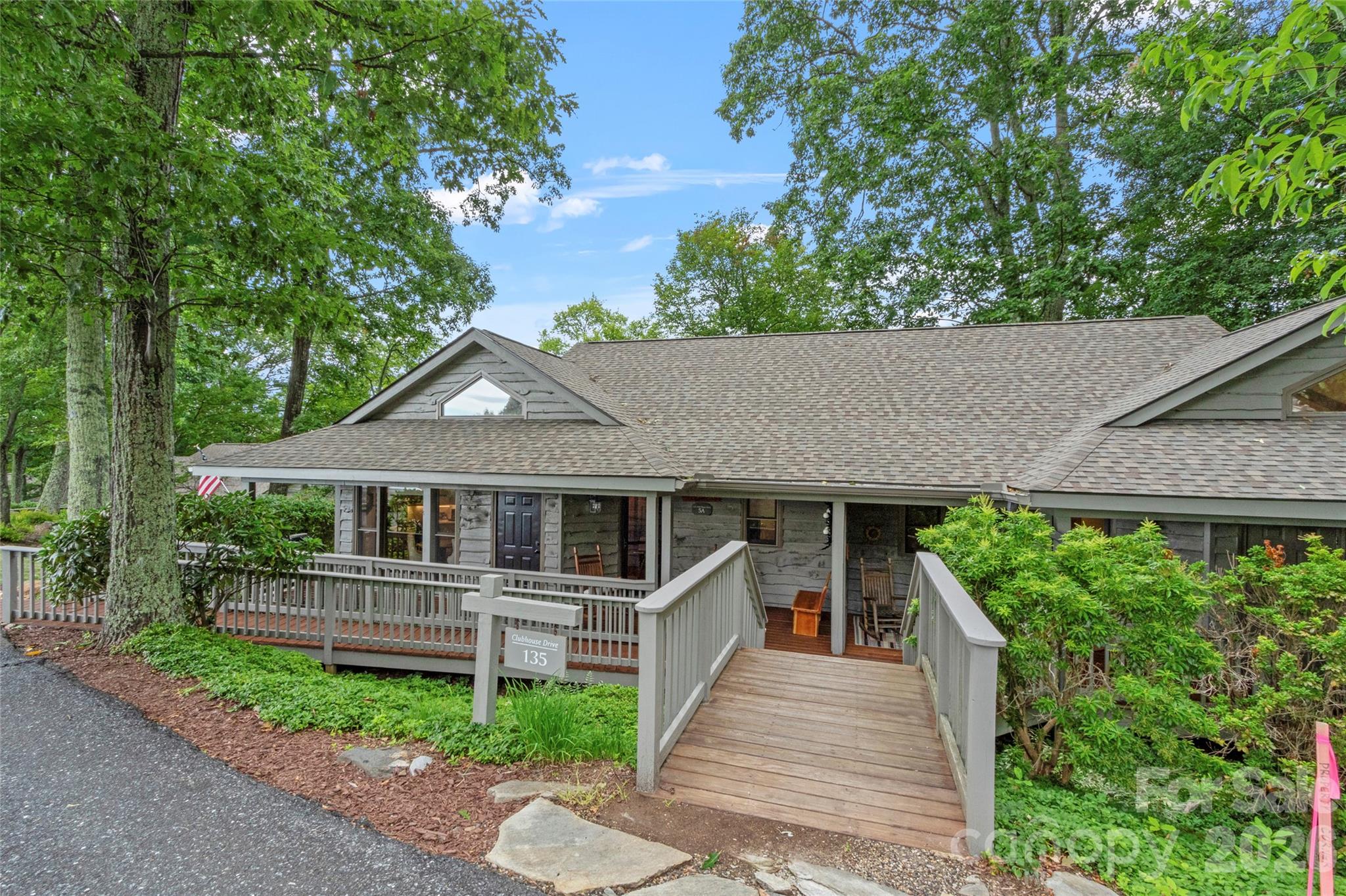 *New price is only good if an Offer is received by August 1, 2026* 
This property is very close to all amenities and just across the street from the clay tennis courts and pickle ball courts. Long range eastern views with incredible sunrises. It is fully furnished, furnishings may differ than the images here but all furnishings that are in the property will convey. Master bath has heated flooring and the entrance to the property has an additional ramp if needed. 
 There are two fireplaces on the main floor and you need to see this place to believe the transformation that has happened here. The lower level has it's own exterior entrance for privacy or could easily be made into a separate rental. Lower level has two queen beds, a fire place and a full bathroom. Mini split in lower level for more heat and air control. 
Outside storage closet on main level. New roof and paint within the past year. This neighborhood has one of the lowest HOA fees on the mountain. This lodge unit lives like a duplex and only has one connected neighbor

 Mountain Air Country Club is a private club at the top of the mountain with its own airstrip, golf, tennis, pickle ball courts, nature center, kids' day camp, golf shop, heated pool, hot tub, golf learning center and 3 dining choices, including the mountain market. The average daily temperature is 75° in the summer.
